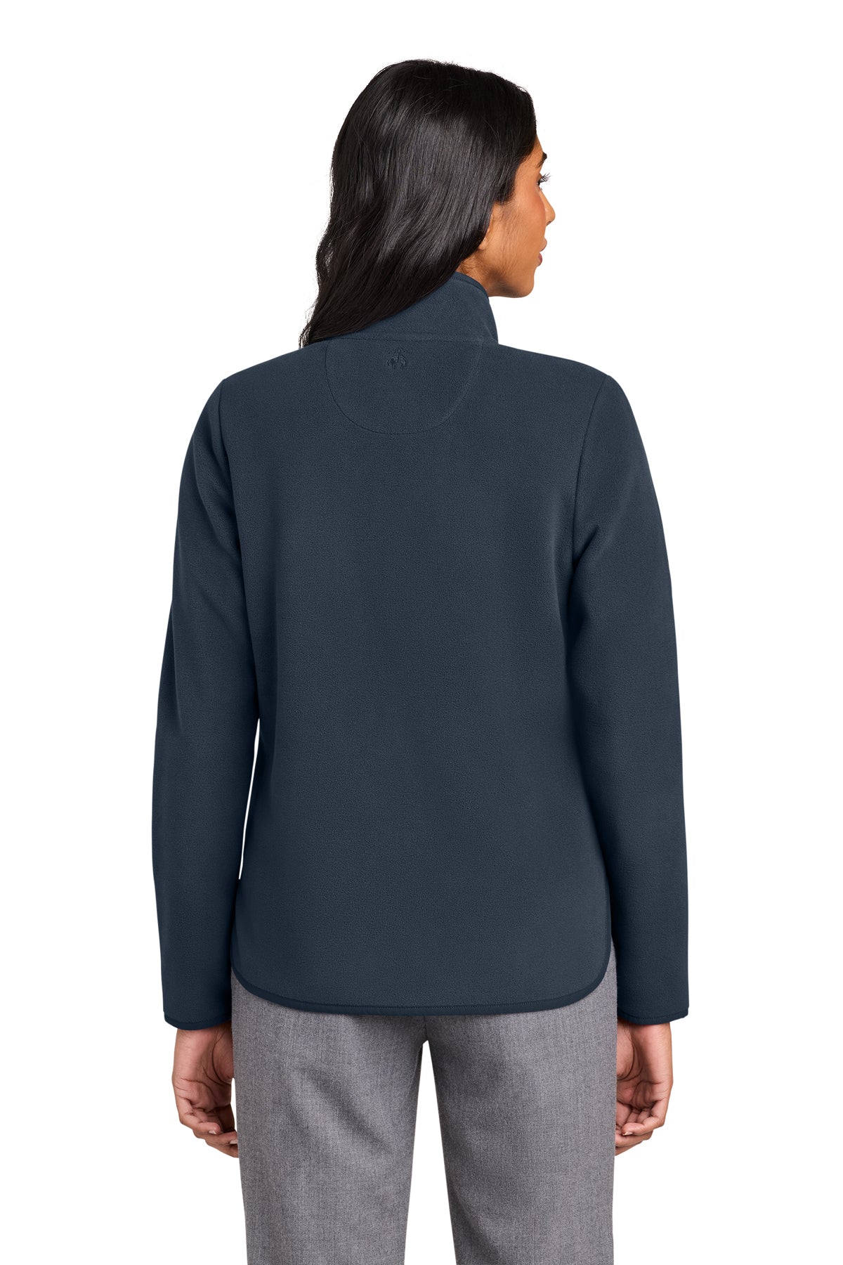 Brooks Brothers Women’s Custom Fleece Jacket, Night Navy