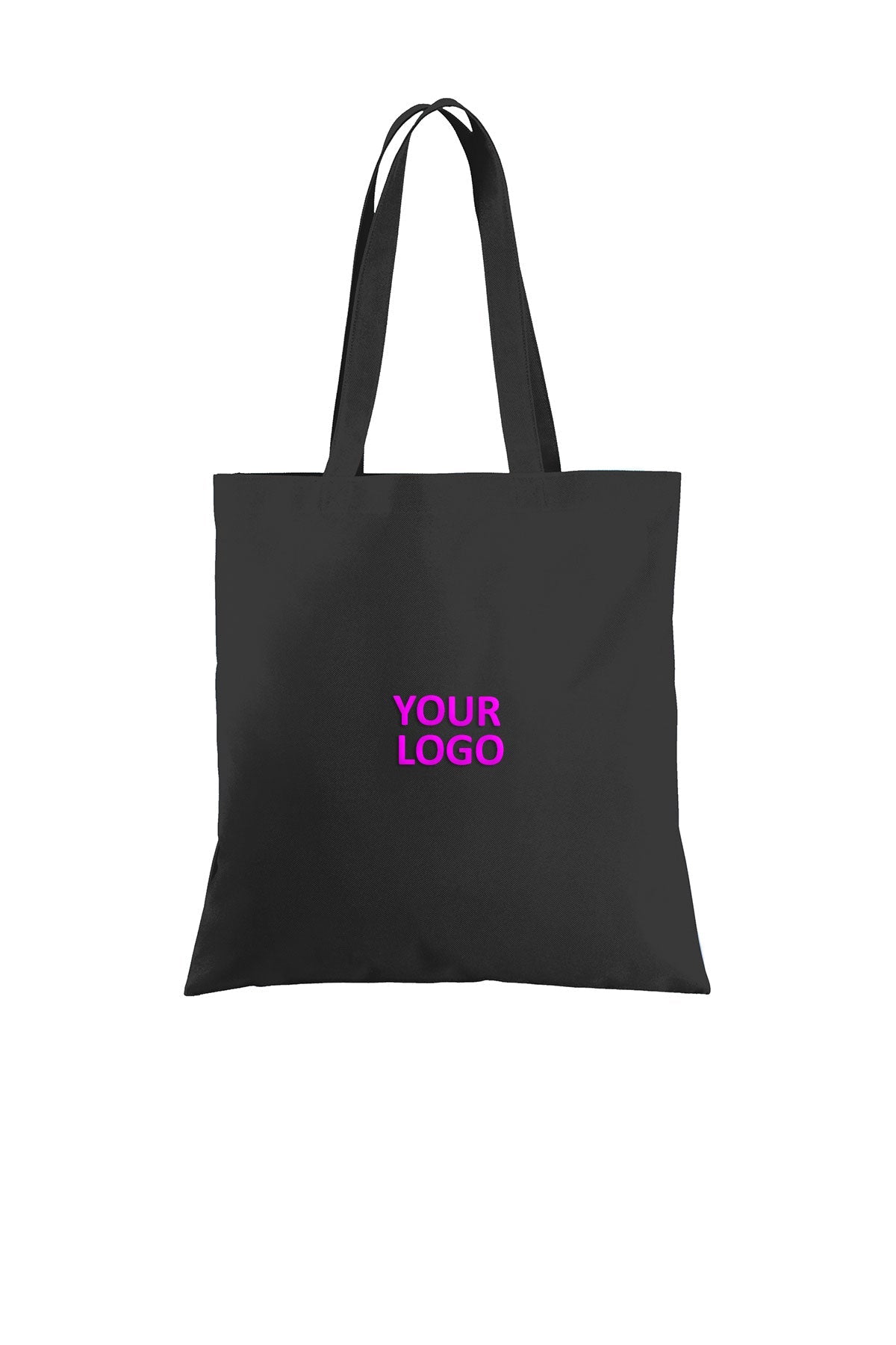 Port Authority Document Custom Totes, Black