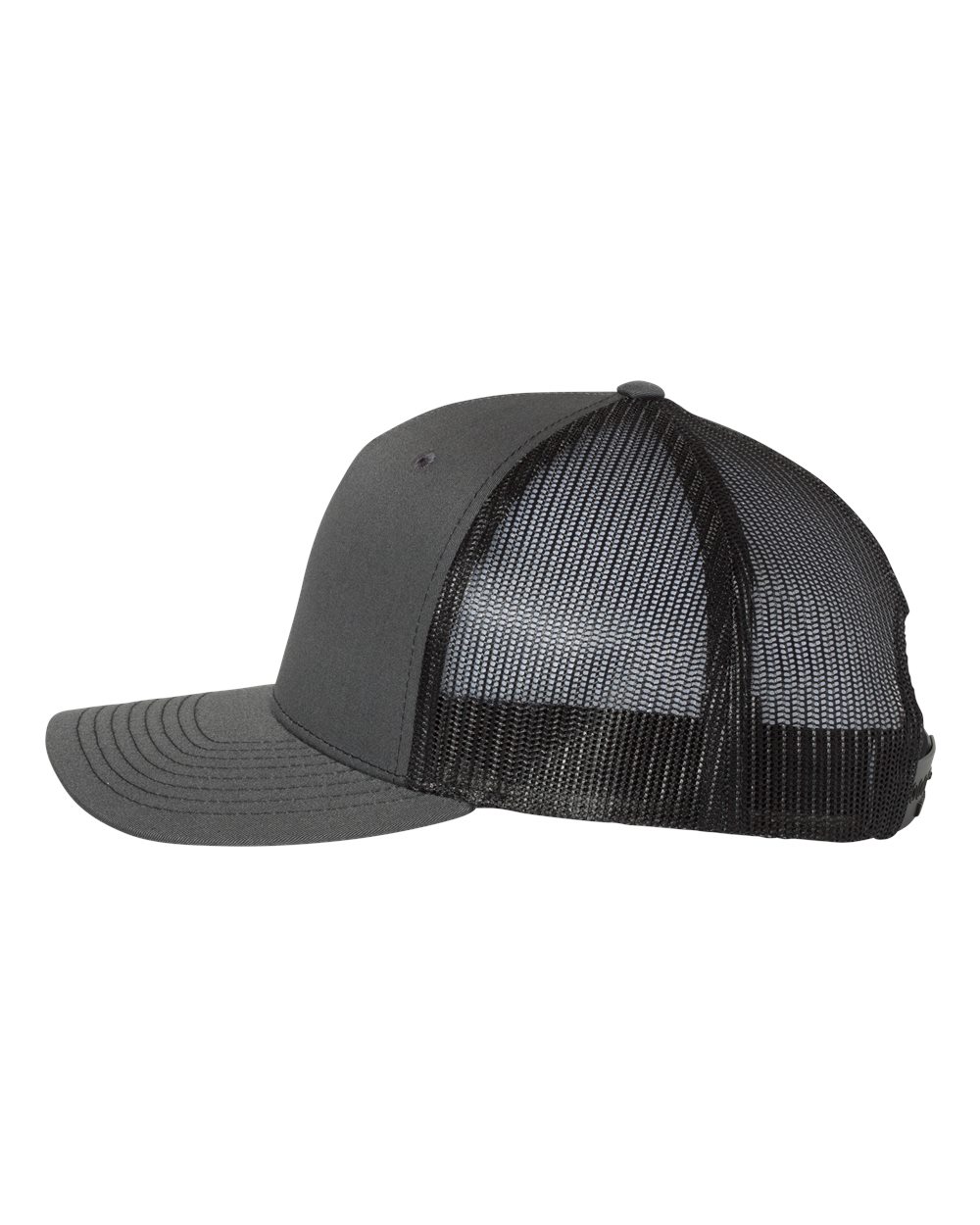 Richardson Five-Panel Custom Trucker Caps, Charcoal/Black [Caliber Field Services, Inc.]