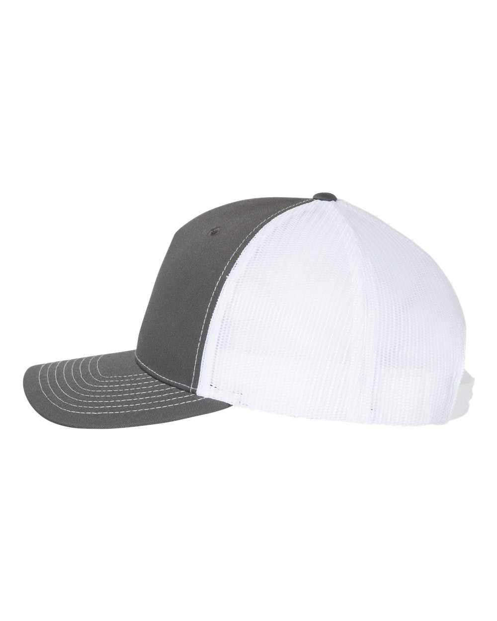 Richardson Five-Panel Custom Trucker Caps, Charcoal / White [Caliber Field Services, Inc.]