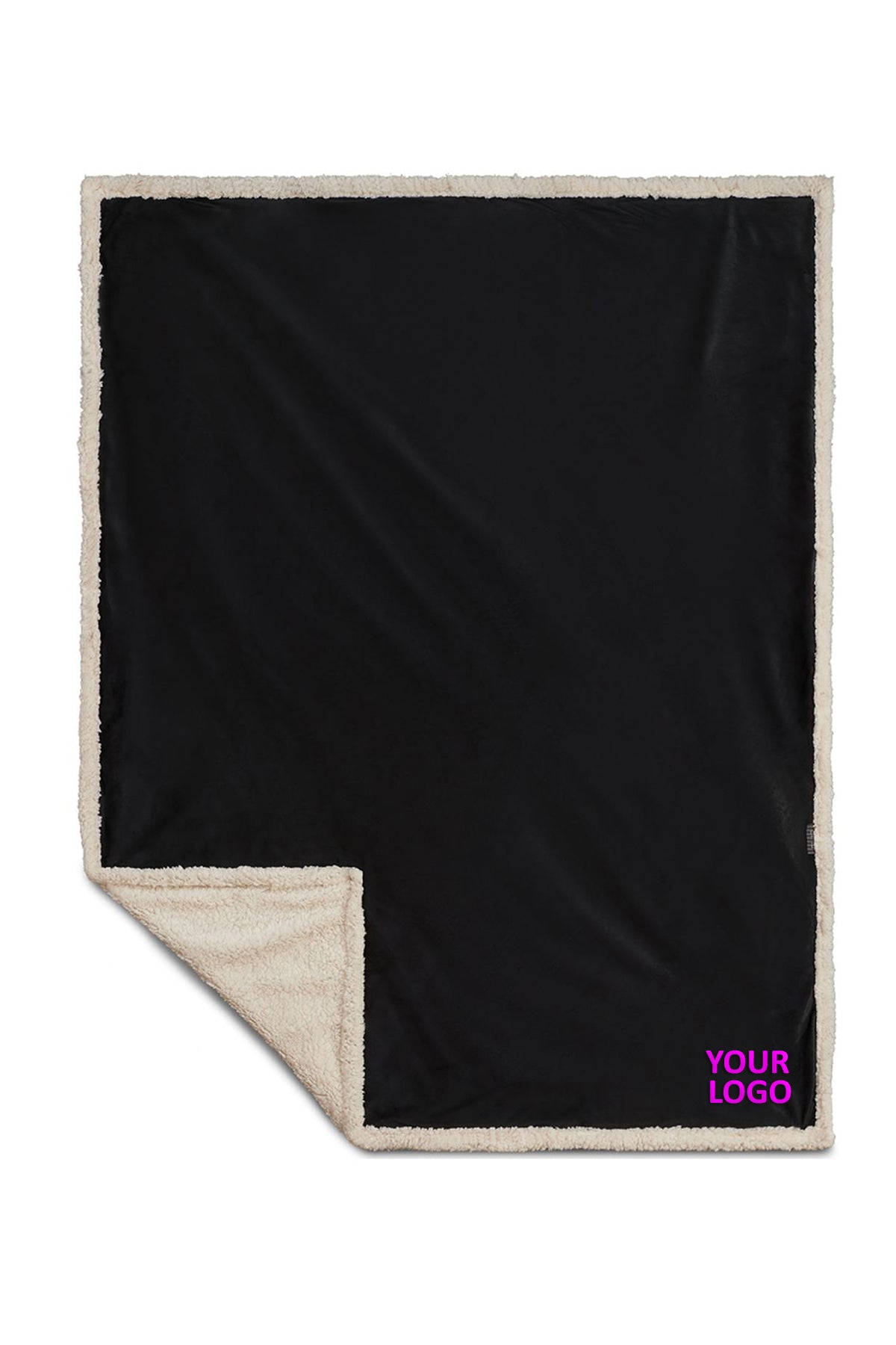 Field & Co Sherpa Blanket, Black