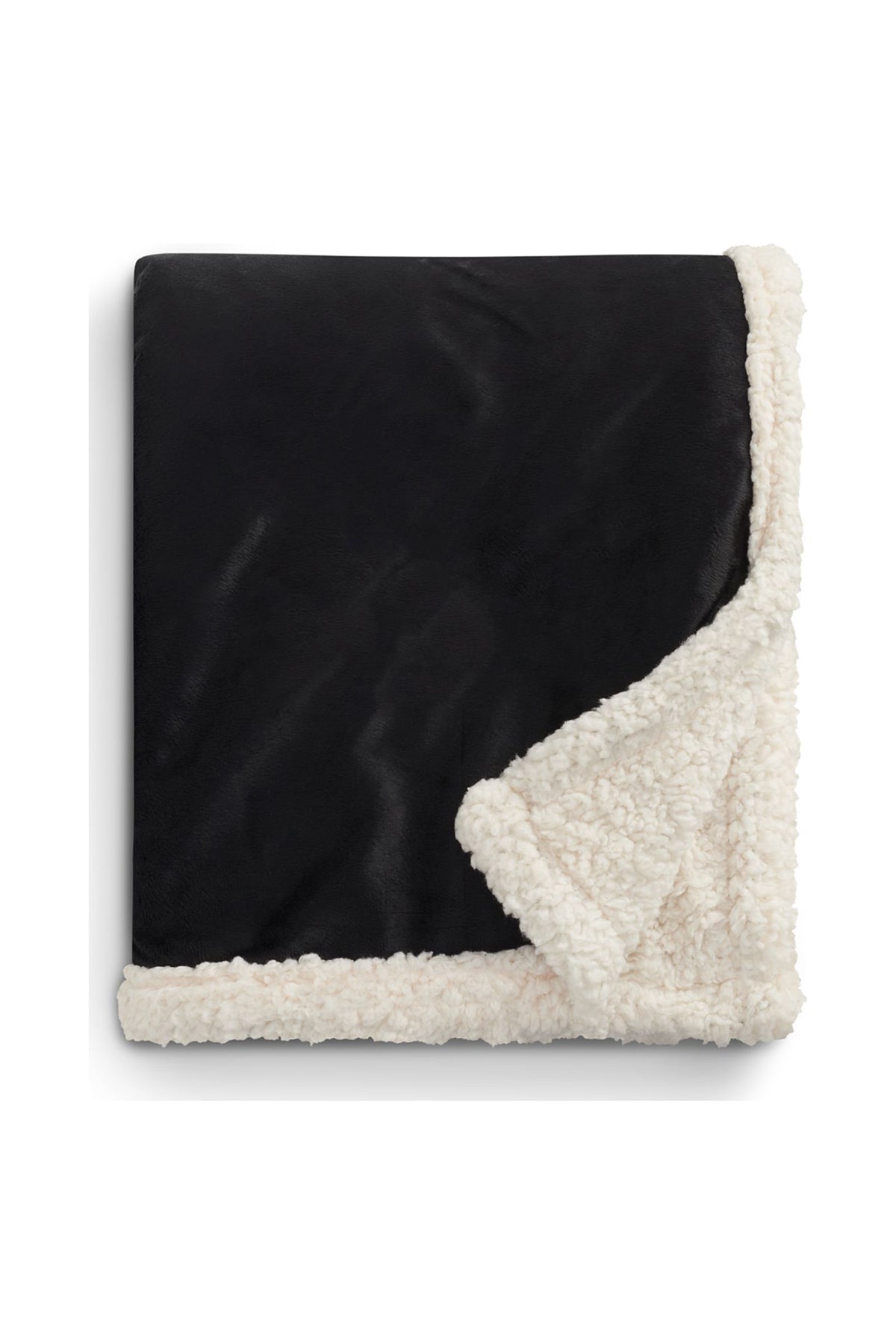 Field & Co Sherpa Blanket, Black