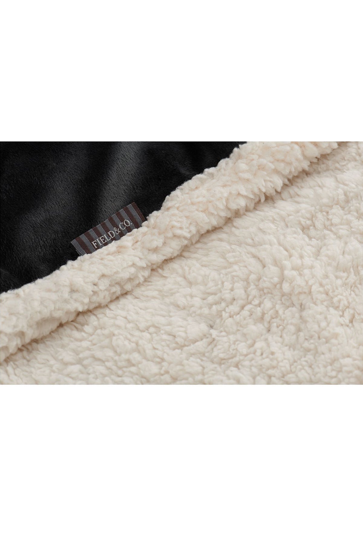 Field & Co Sherpa Blanket, Black