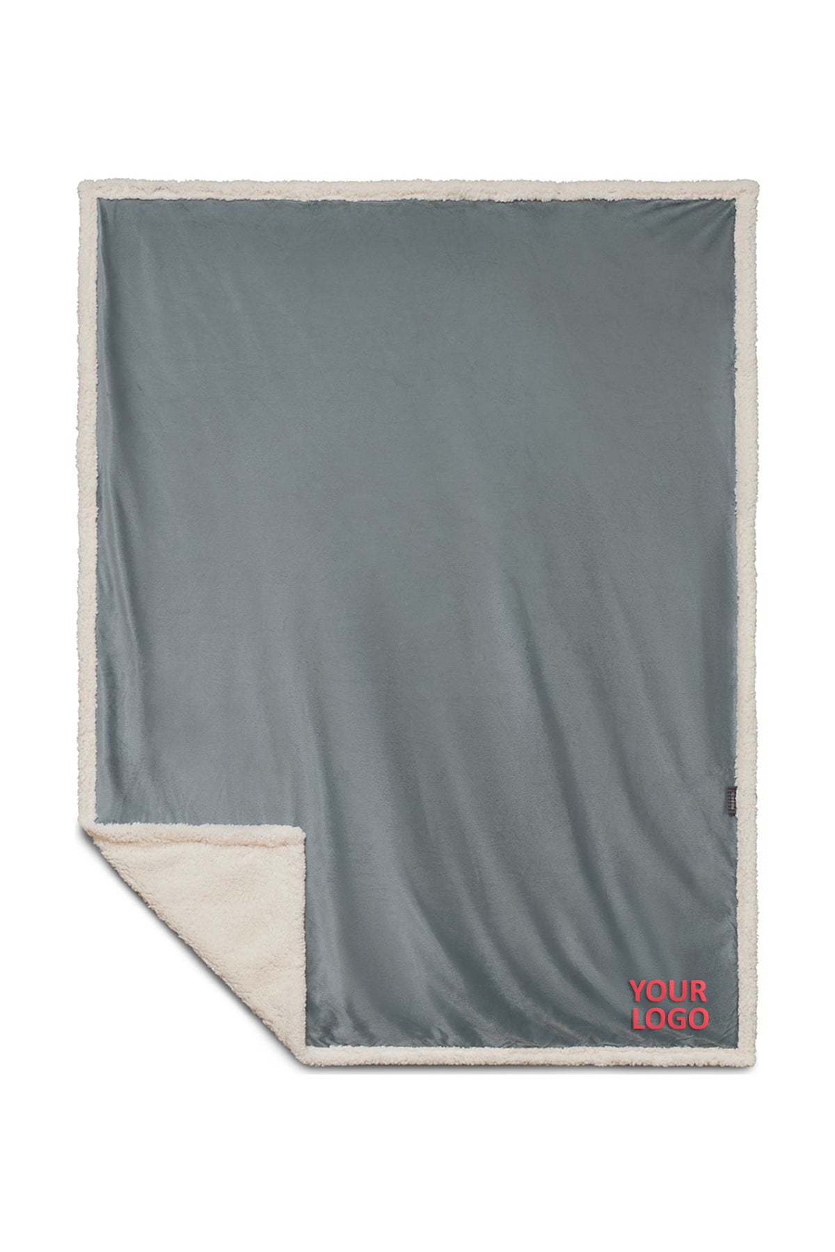 Field & Co Sherpa Blanket, Gray
