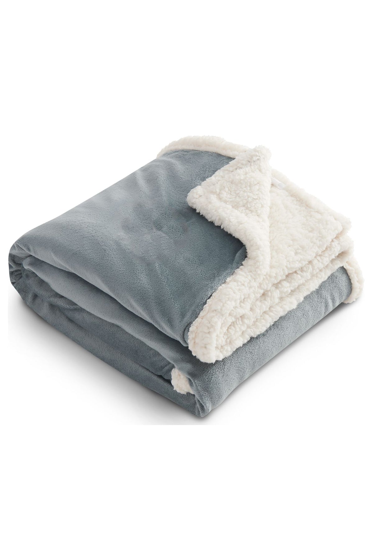 Field & Co Sherpa Blanket, Gray