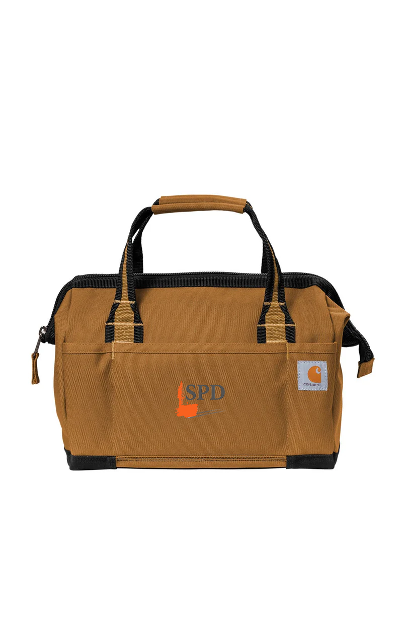Carhartt Foundry Series 14 Customized Tool Bags, Carhartt Brown [Solar Pile Driver]