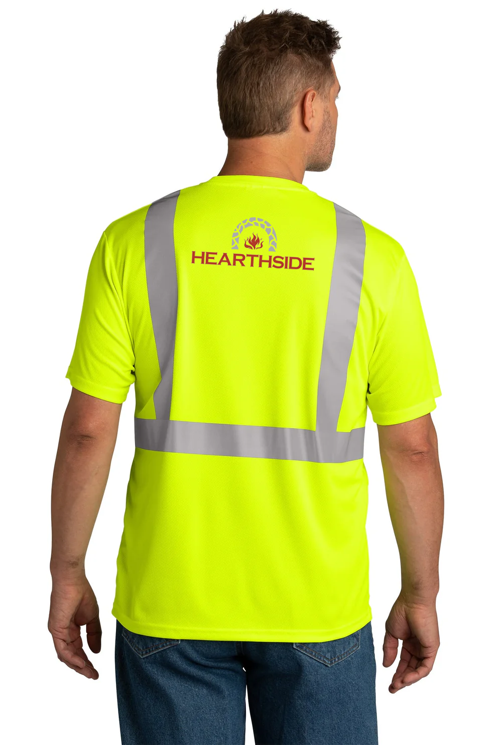 CornerStone ANSI 107 Class 2 Mesh Tee, Safety Yellow [Hearthside ]