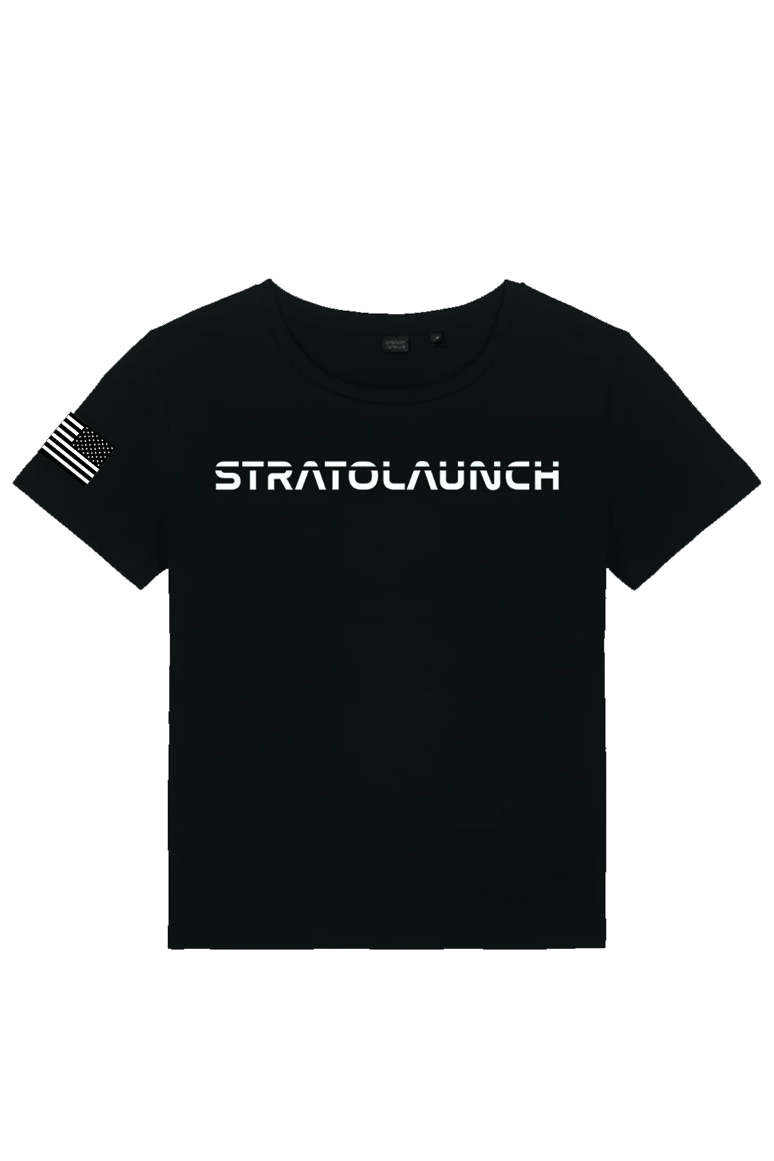 Stanley Stella Women’s Serena Scoop Neck Tee, Black [Stratolaunch]
