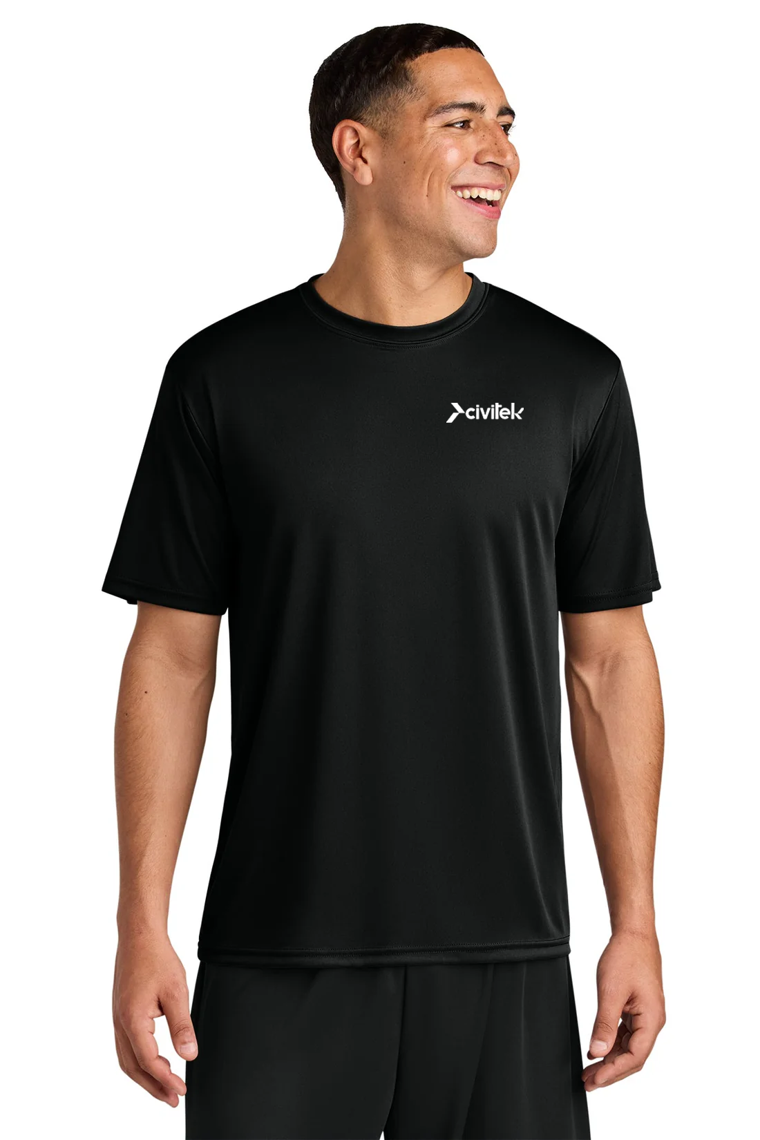 A4 Cooling Performance Short Sleeve Tee, Black [FCCC/Civitek]