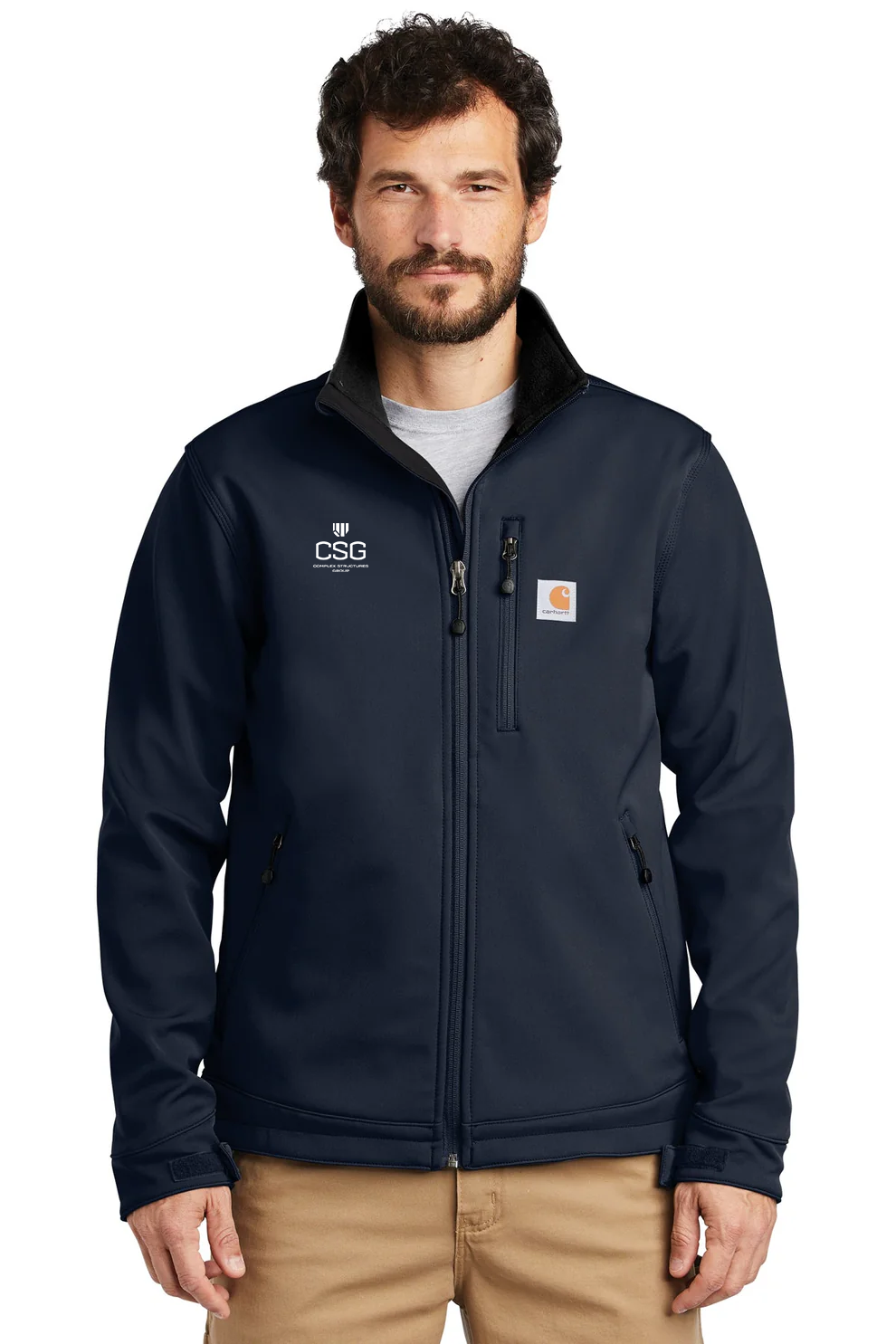 Carhartt Crowley Soft Shell Jacket, Navy [Complex Structures Group]