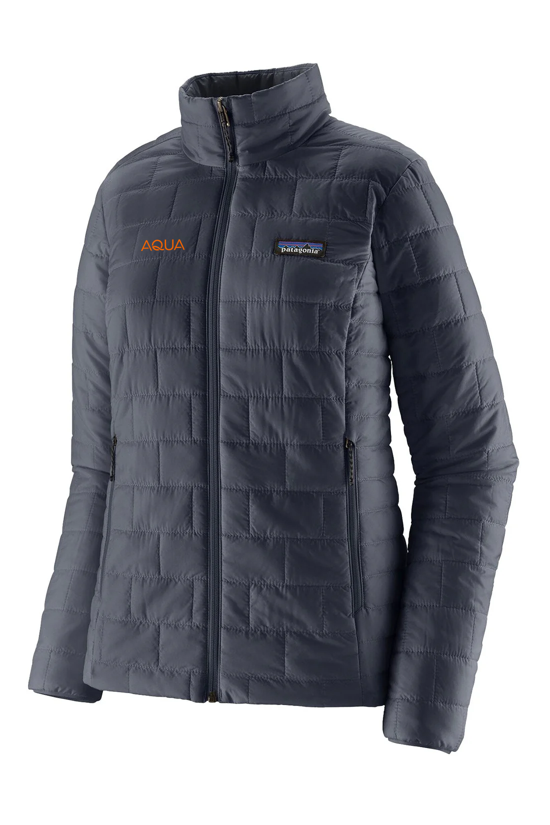 Patagonia Womens Nano Puff Jacket, Smolder Blue [Aqua Finance]