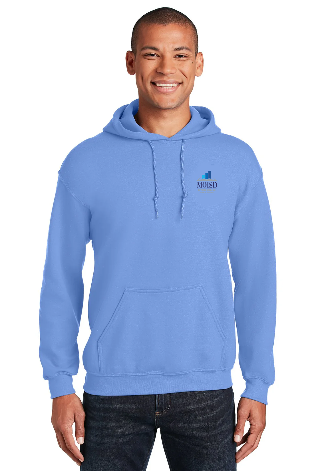 Gildan Heavy Blend Hooded Sweatshirt, Carolina Blue [Mecosta-Osceola ISD]