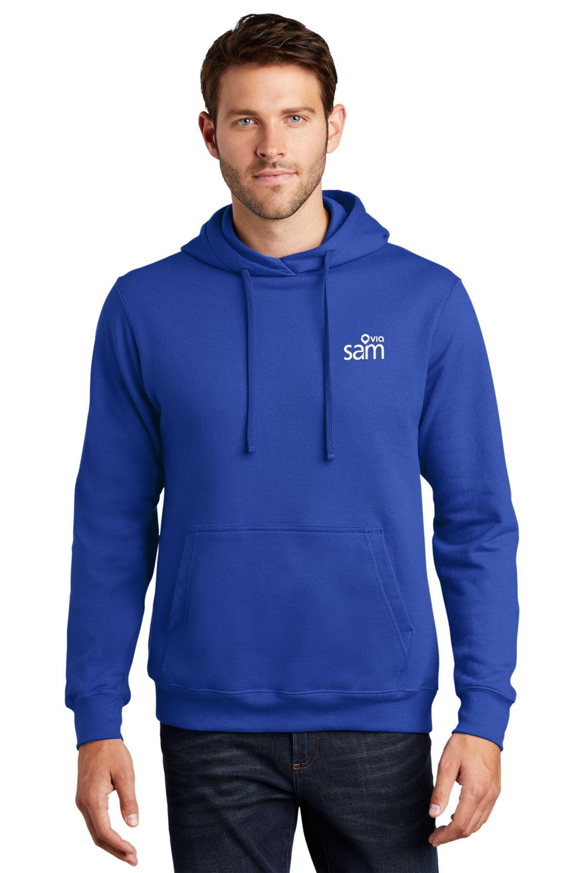 Port & Company Fan Favorite Fleece Branded Hoodies, True Royal [Via Transportation / Sioux Area Metro]