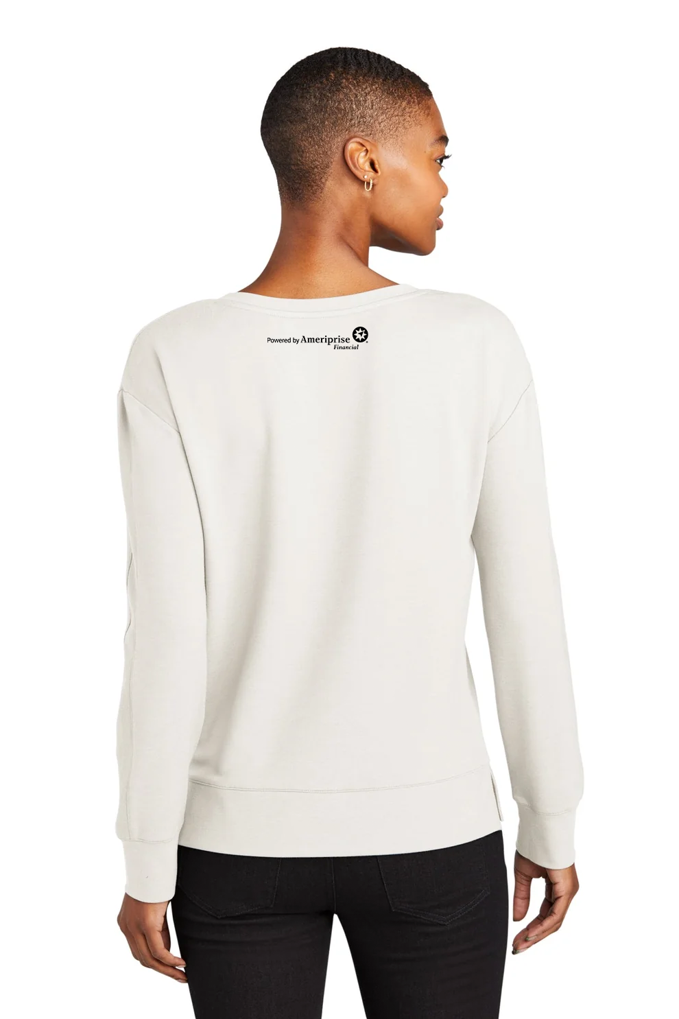 OGIO Ladies Luuma Long Sleeve V-Neck, Ivory Snow [CIO Wealth Strategies]