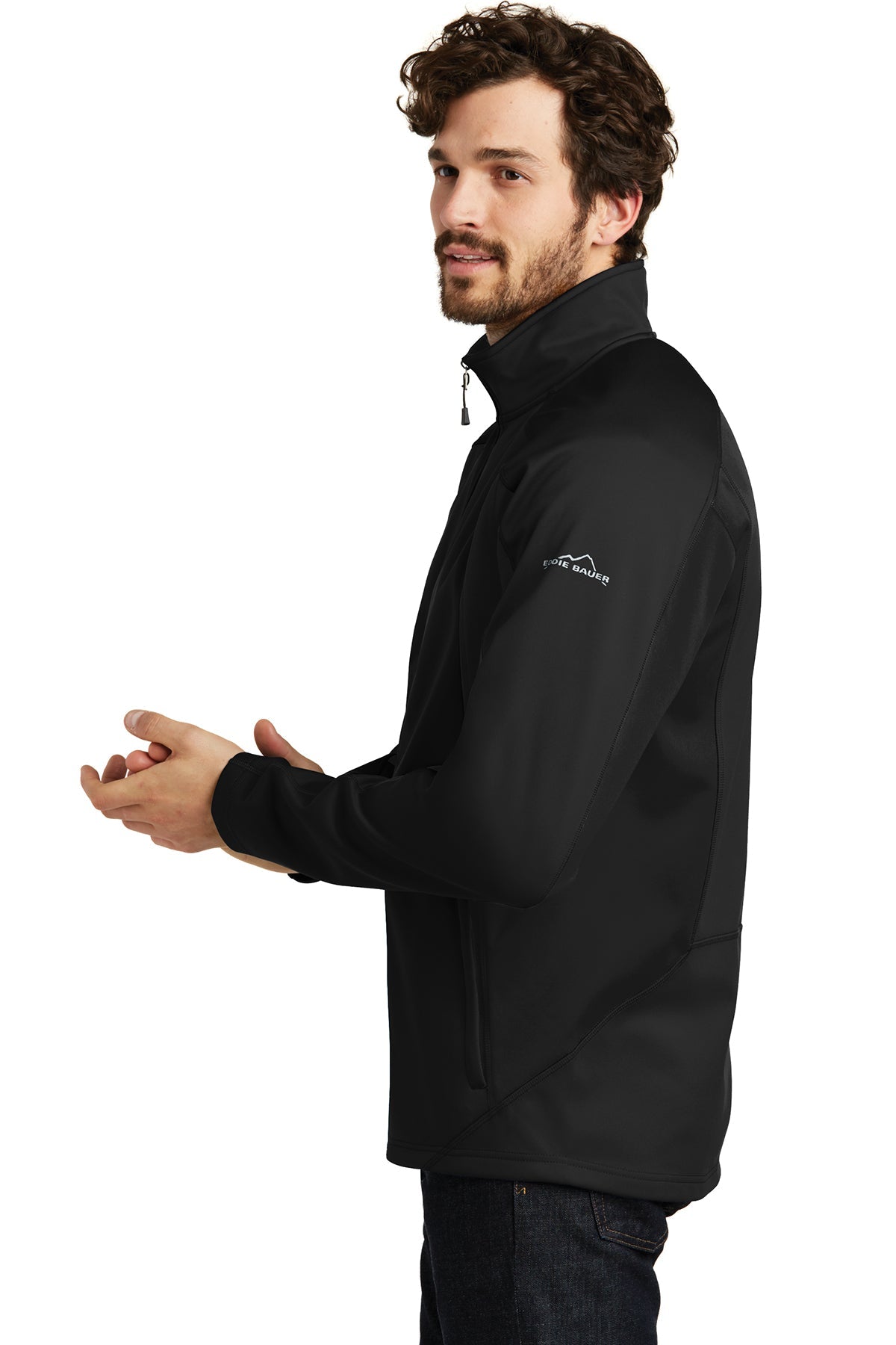Eddie Bauer Trail Soft Shell Jacket, Black [OneTouch]
