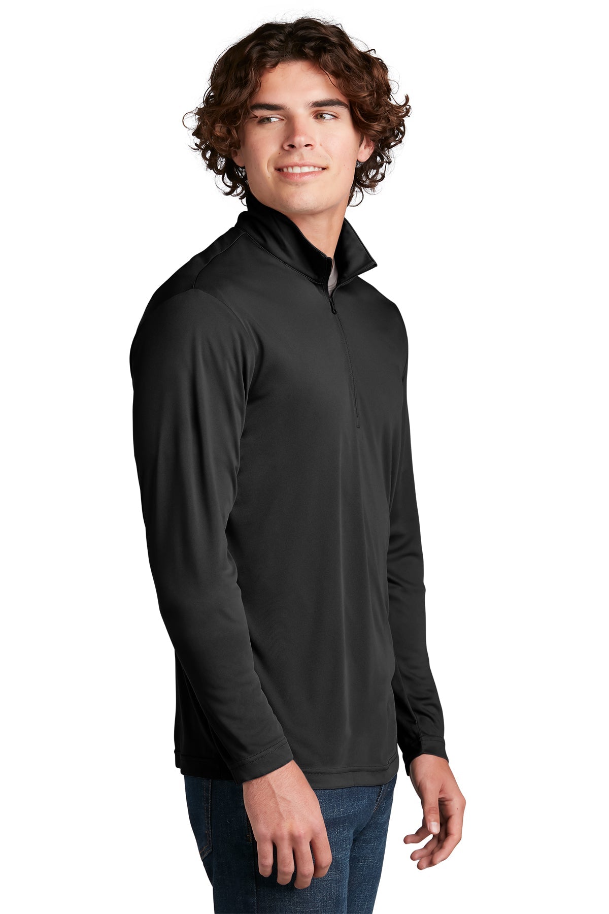 Sport-Tek PosiCharge Competitor Custom 1/4-Zip Pullovers, Black [BMES @ Michigan Technological University]