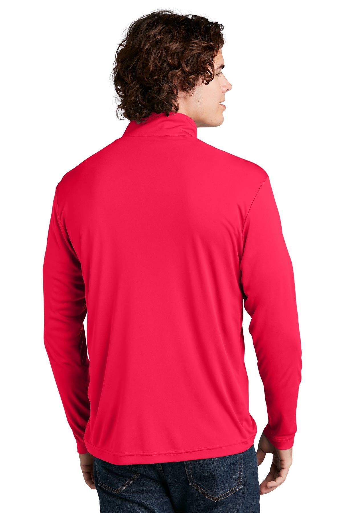 Sport-Tek PosiCharge Competitor Customized 1/4-Zip Pullovers, True Red [USFCR]