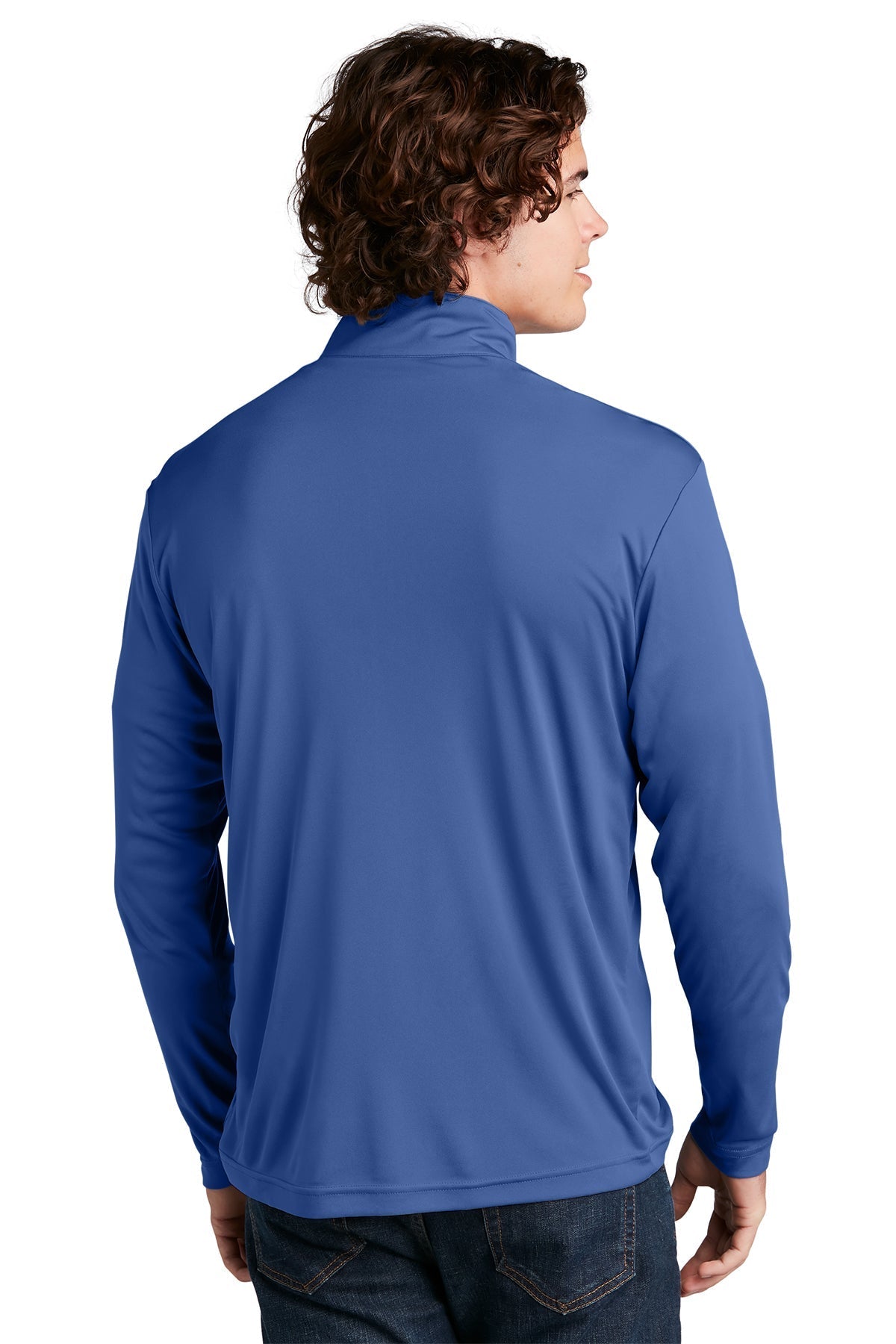 Sport-Tek PosiCharge Competitor Branded 1/4-Zip Pullovers, True Royal [Guardian Pharmacy of Cincinnati DBA Mullaneys]
