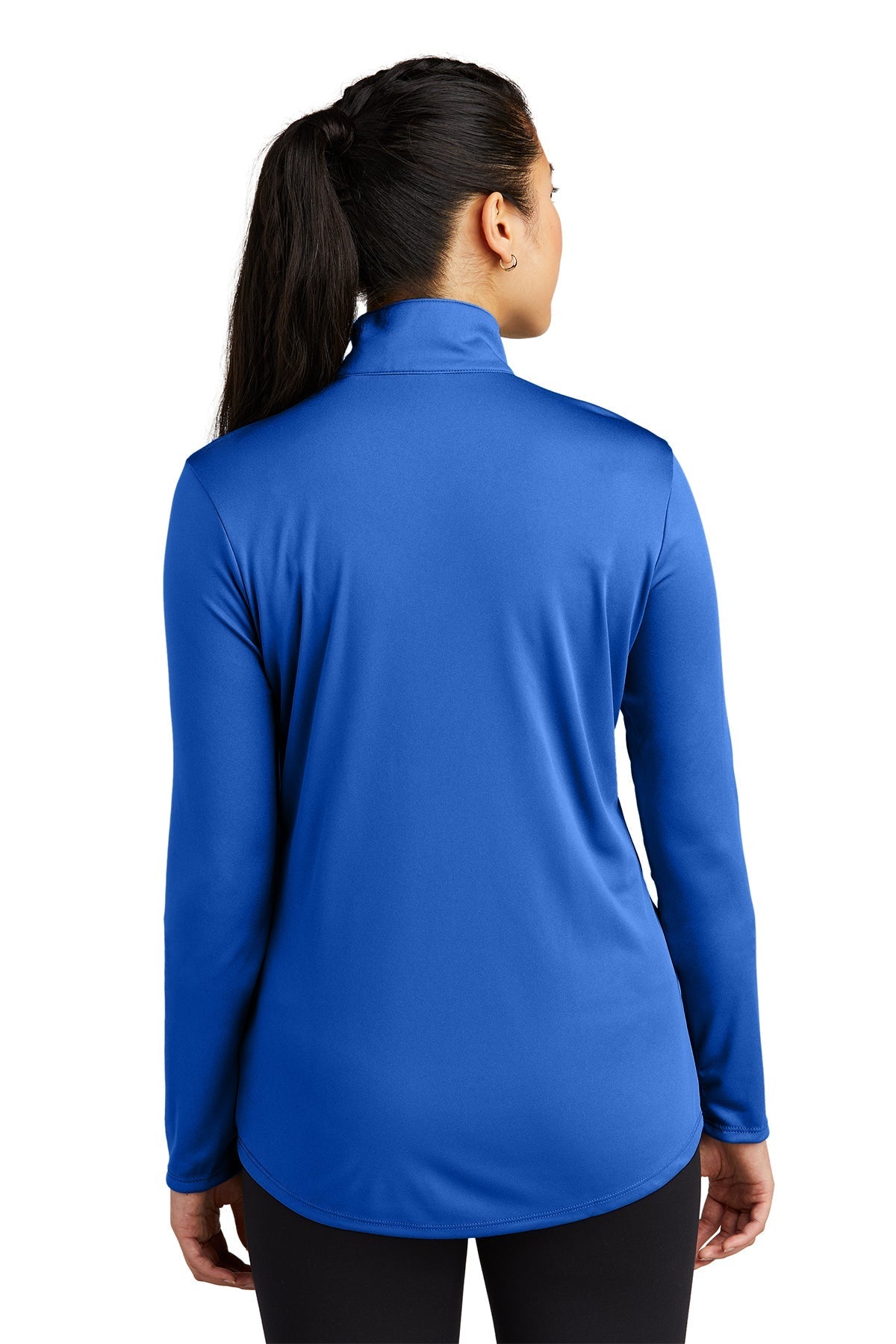 Sport-Tek Ladies PosiCharge Competitor Branded 1/4-Zip Pullovers, True Royal [Team Travel Source]