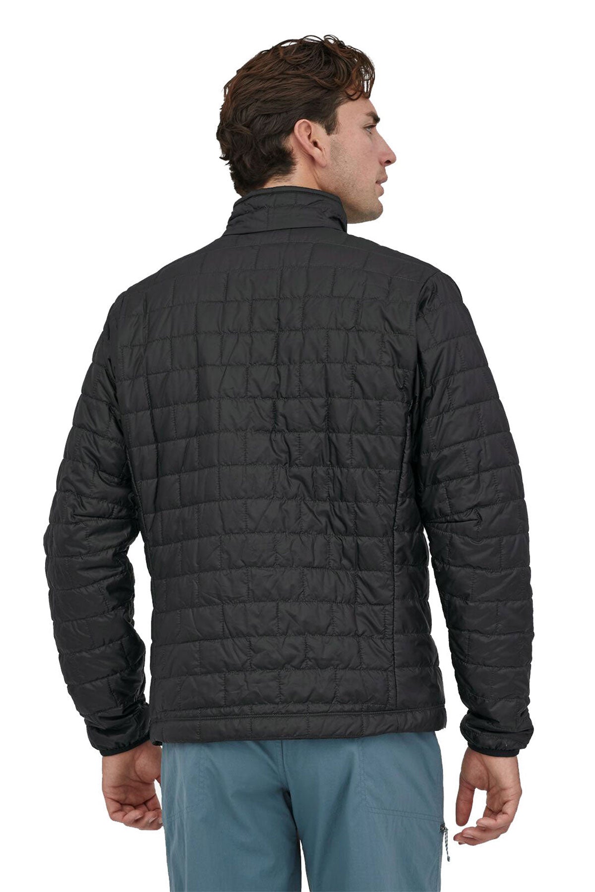 Patagonia Mens Nano Puff Custom Jackets, Black [Tilt]