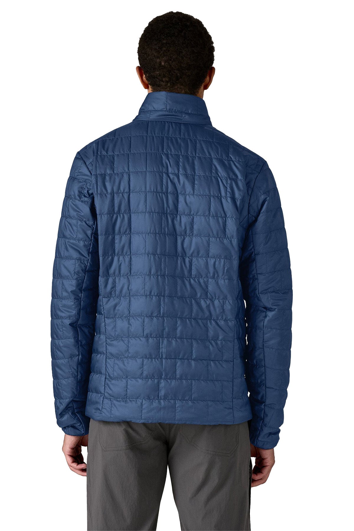 Patagonia Nano Puff Custom Jackets, Smolder Blue [Aqua Finance]