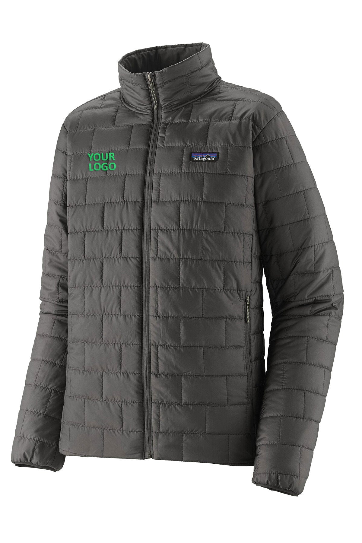 Patagonia Nano Puff Custom Jackets, Forge Grey