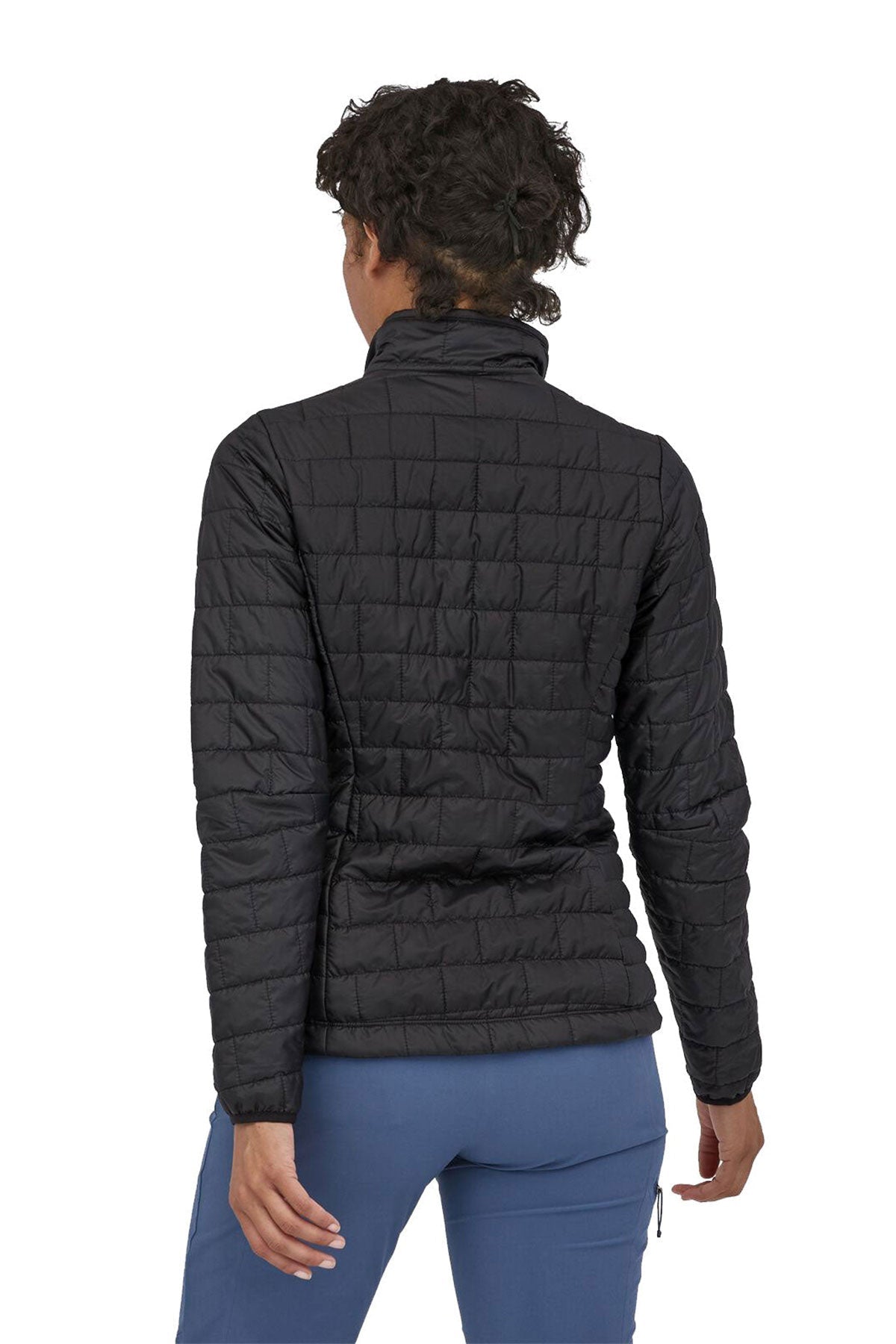 Patagonia Womens Nano Puff Custom Jackets, Black [Tilt]