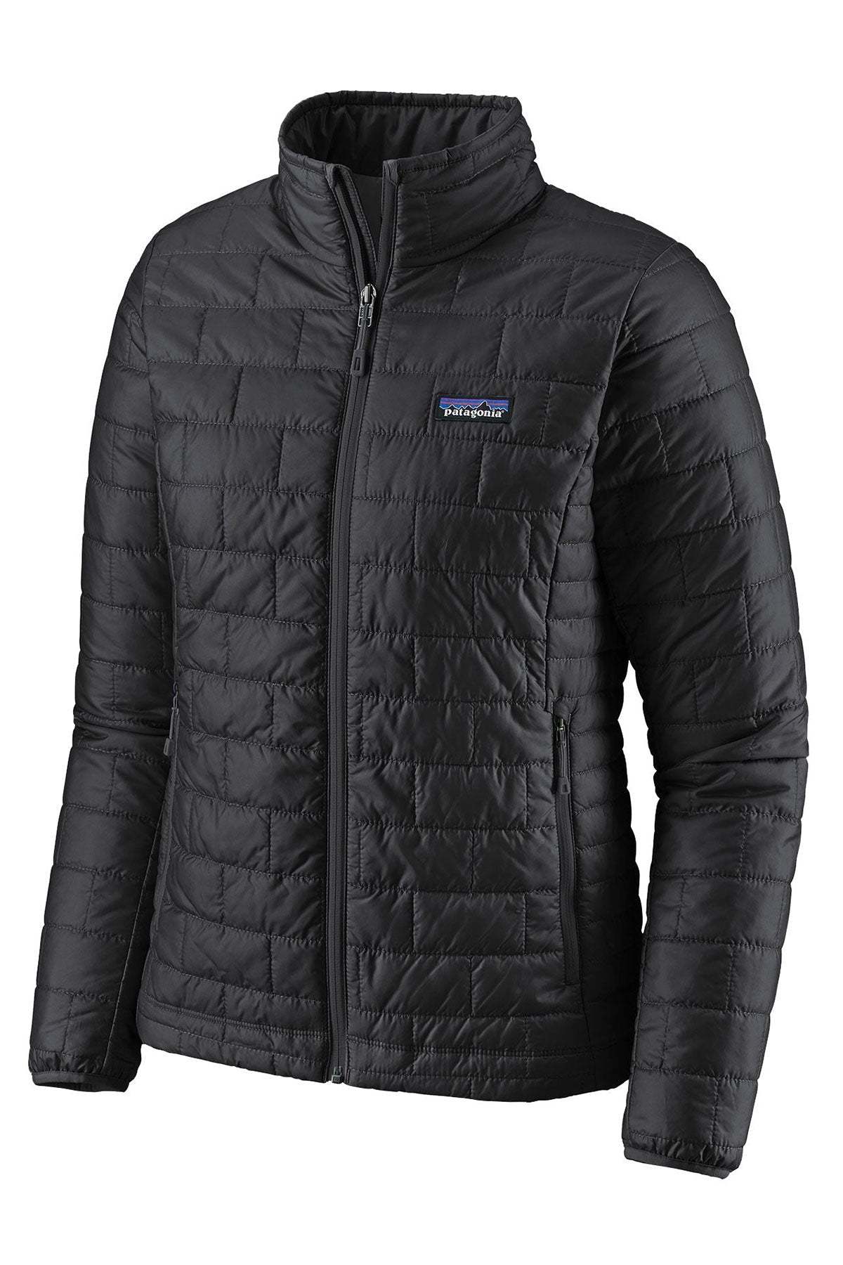 Patagonia Womens Nano Puff Custom Jackets, Black [Tilt]