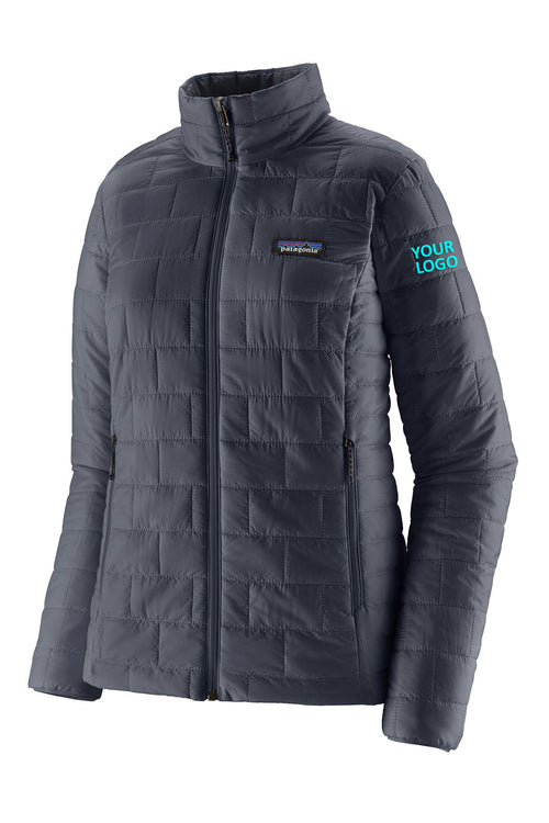 Patagonia Nano Puff Custom Jackets, Smolder Blue