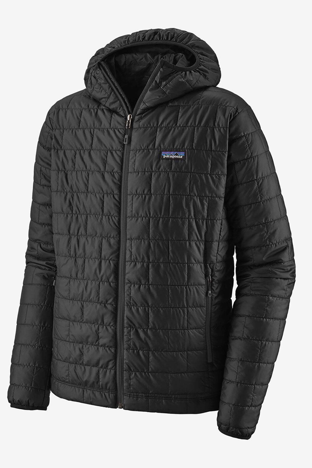 Patagonia Mens Nano Puff Custom Hoodies, Black [Launch Test 1]