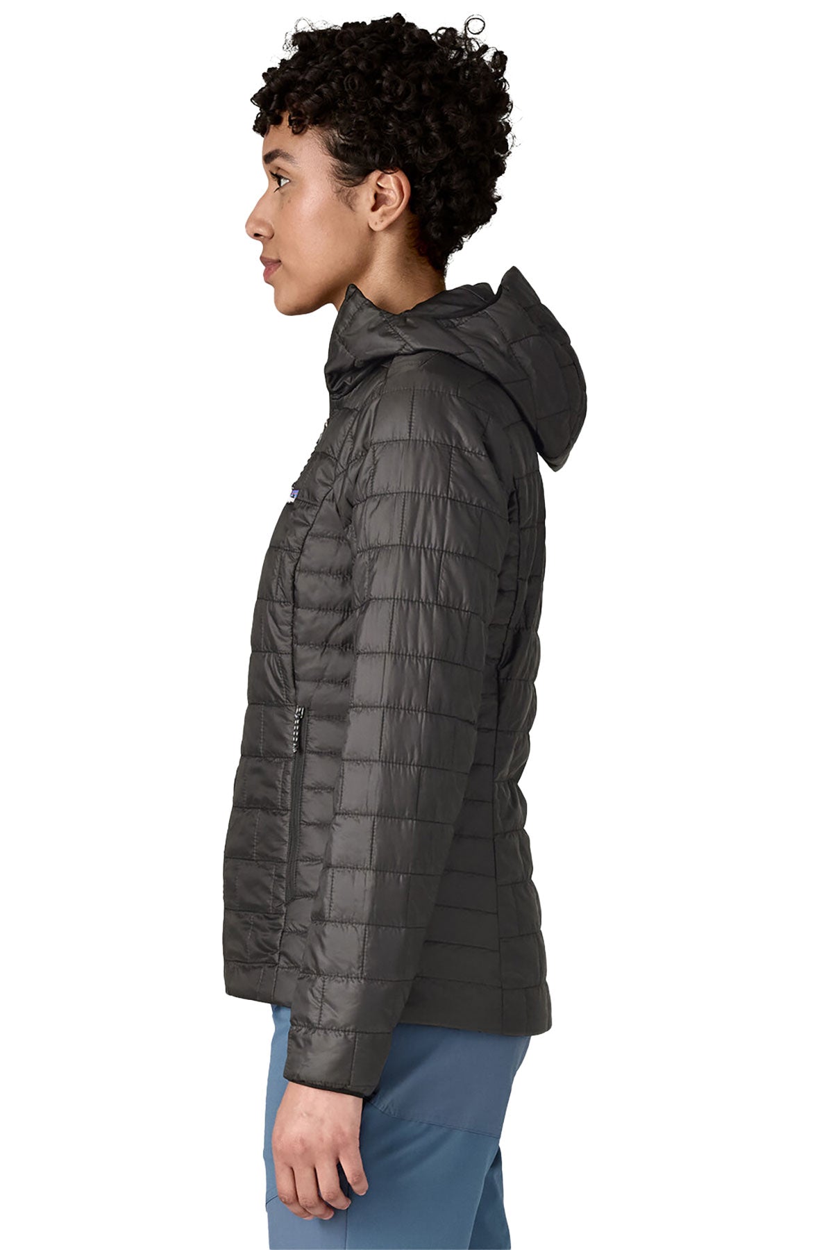 Patagonia Women's Nano Custom Puff Hoodys, Black