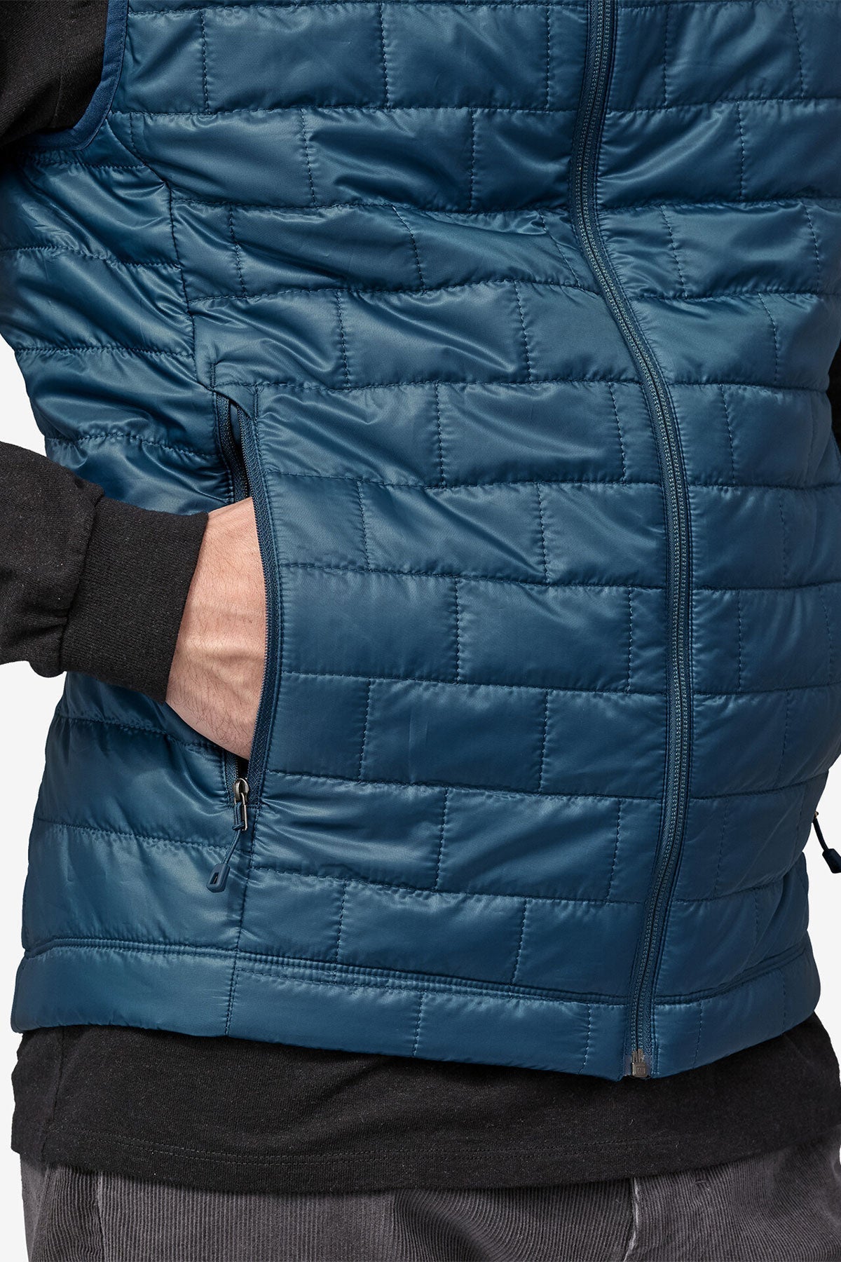 Patagonia Mens Nano Puff Vest, Lagom Blue [Lane & Waterman]