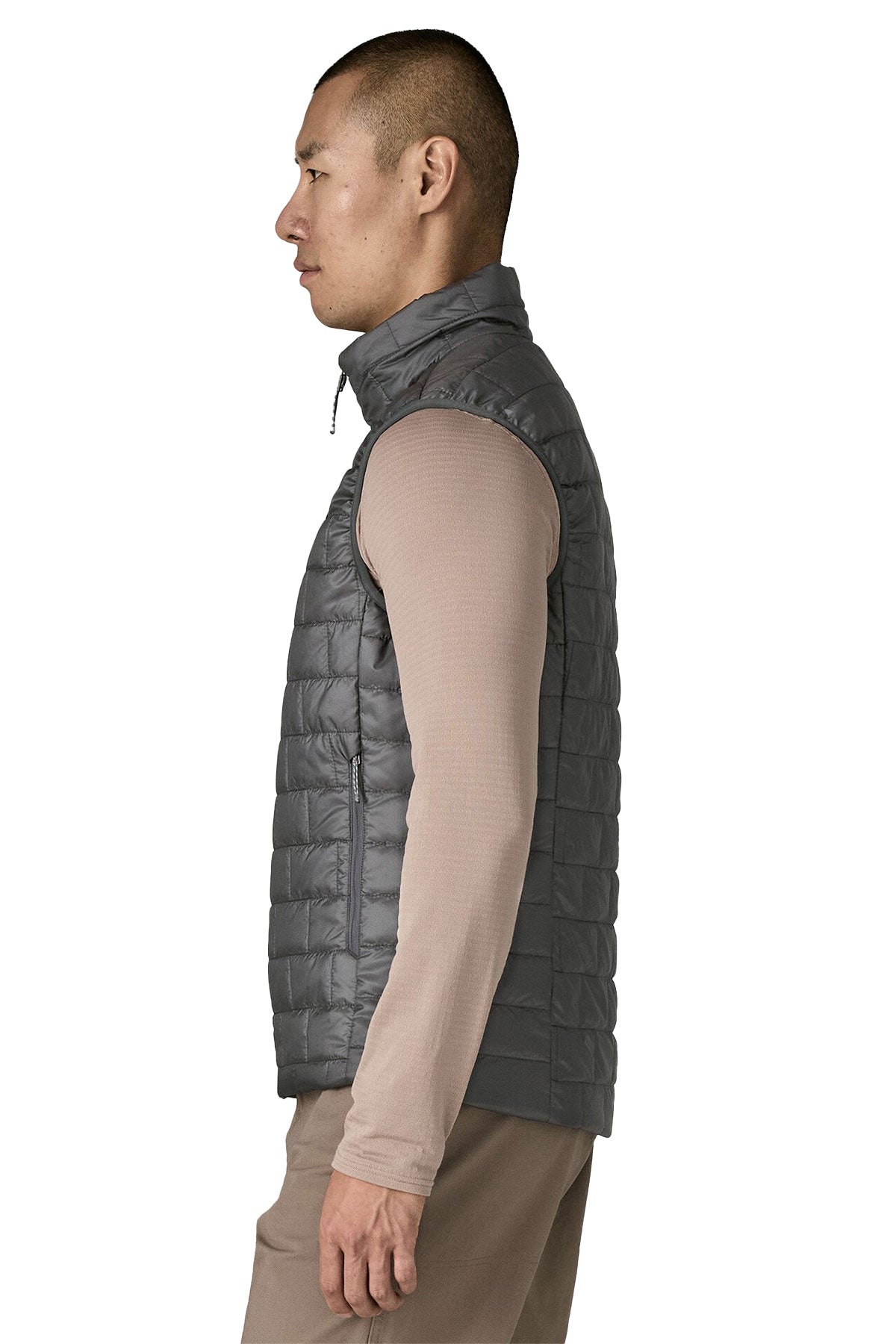 Patagonia Nano Puff Custom Vests, Forge Grey [Fire Solutions]