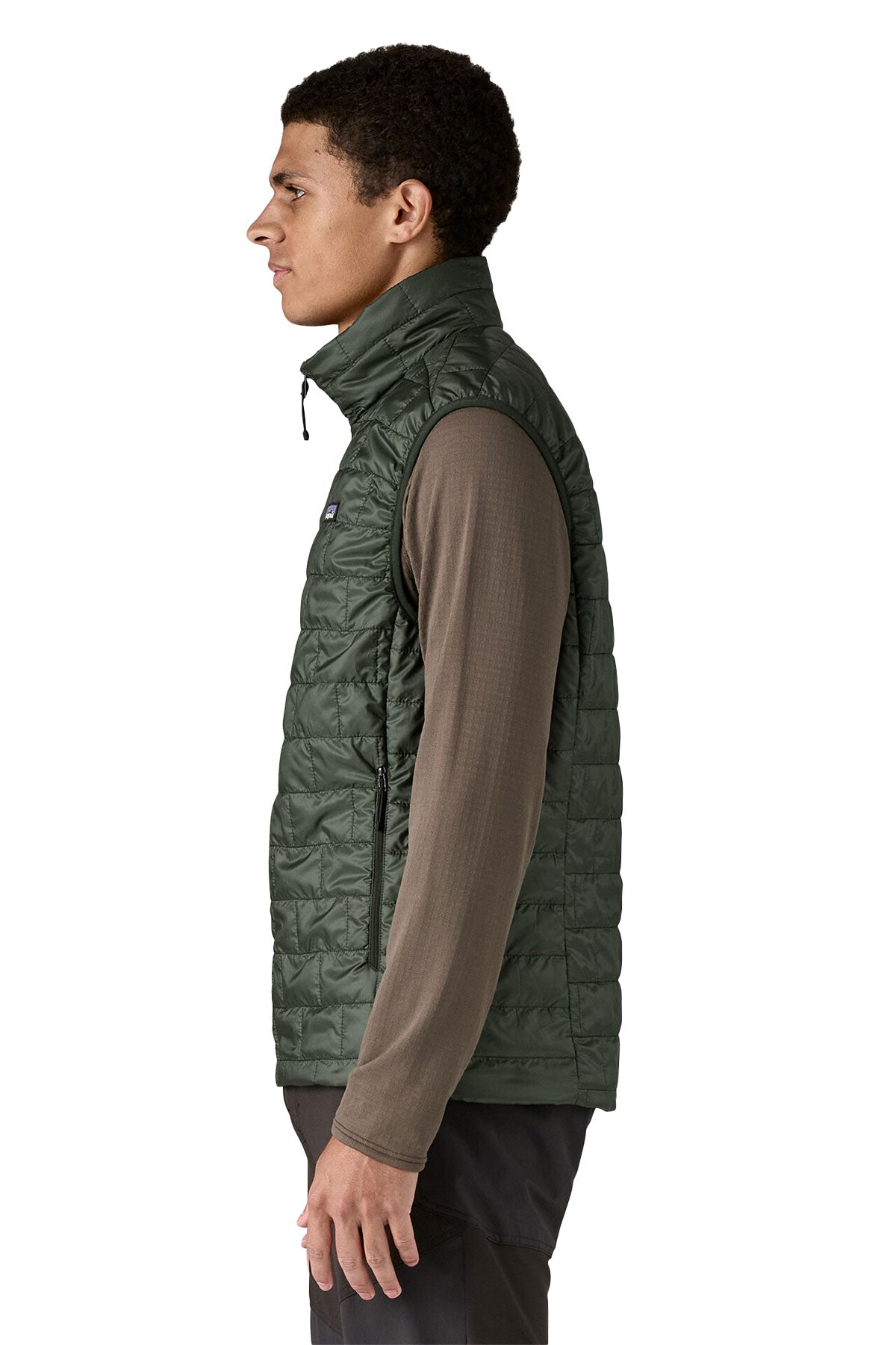 Patagonia Nano Puff Custom Vests, Old Green