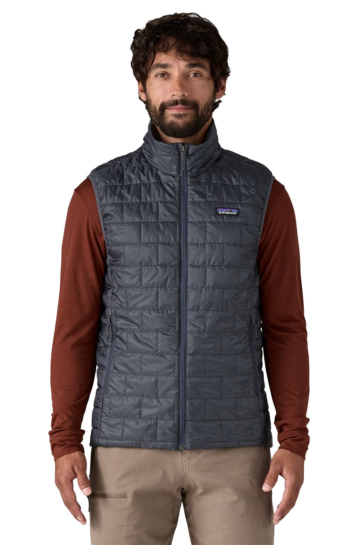 Patagonia Nano Puff Custom Vests, Smolder Blue