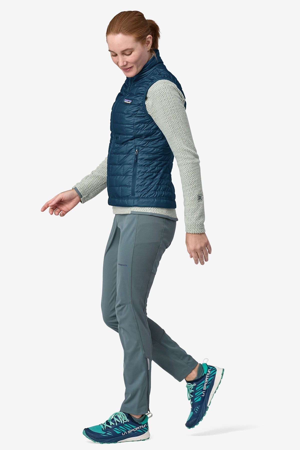 Patagonia Womens Nano Puff Vest, Lagom Blue [Lane & Waterman]