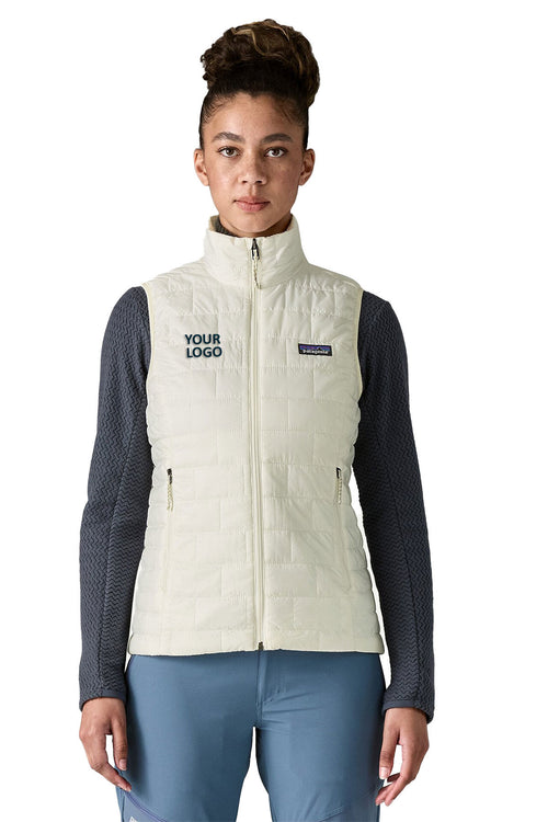 Patagonia Nano Puff Custom Vests, Forge Grey