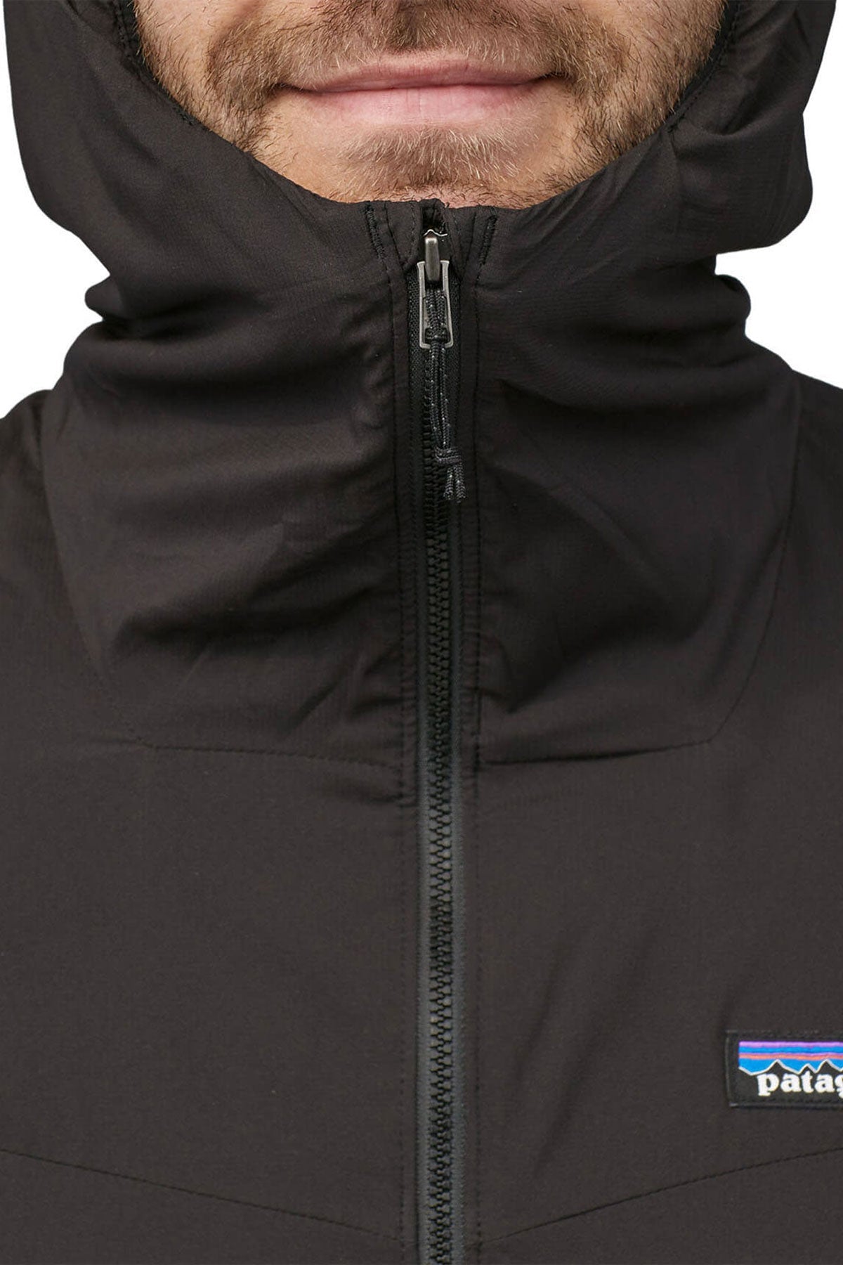 Patagonia Mens Nano-Air Light Hybrid Custom Hoodies, Black