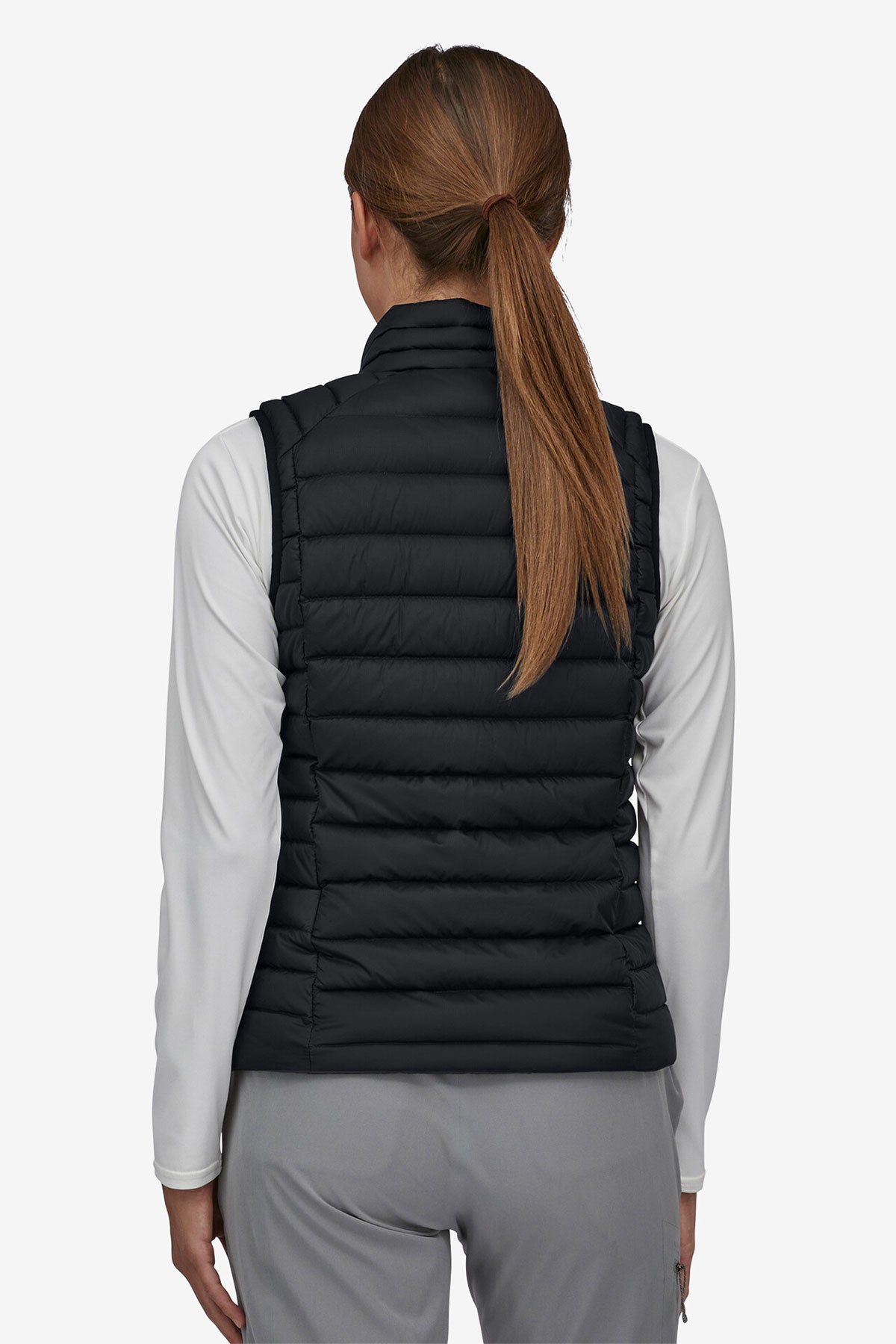 Patagonia Womens Custom Down Sweater Vests, Black