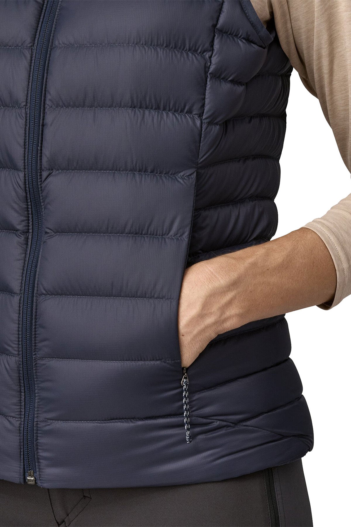 Patagonia Womens Down Sweater Custom Vests, Smolder Blue