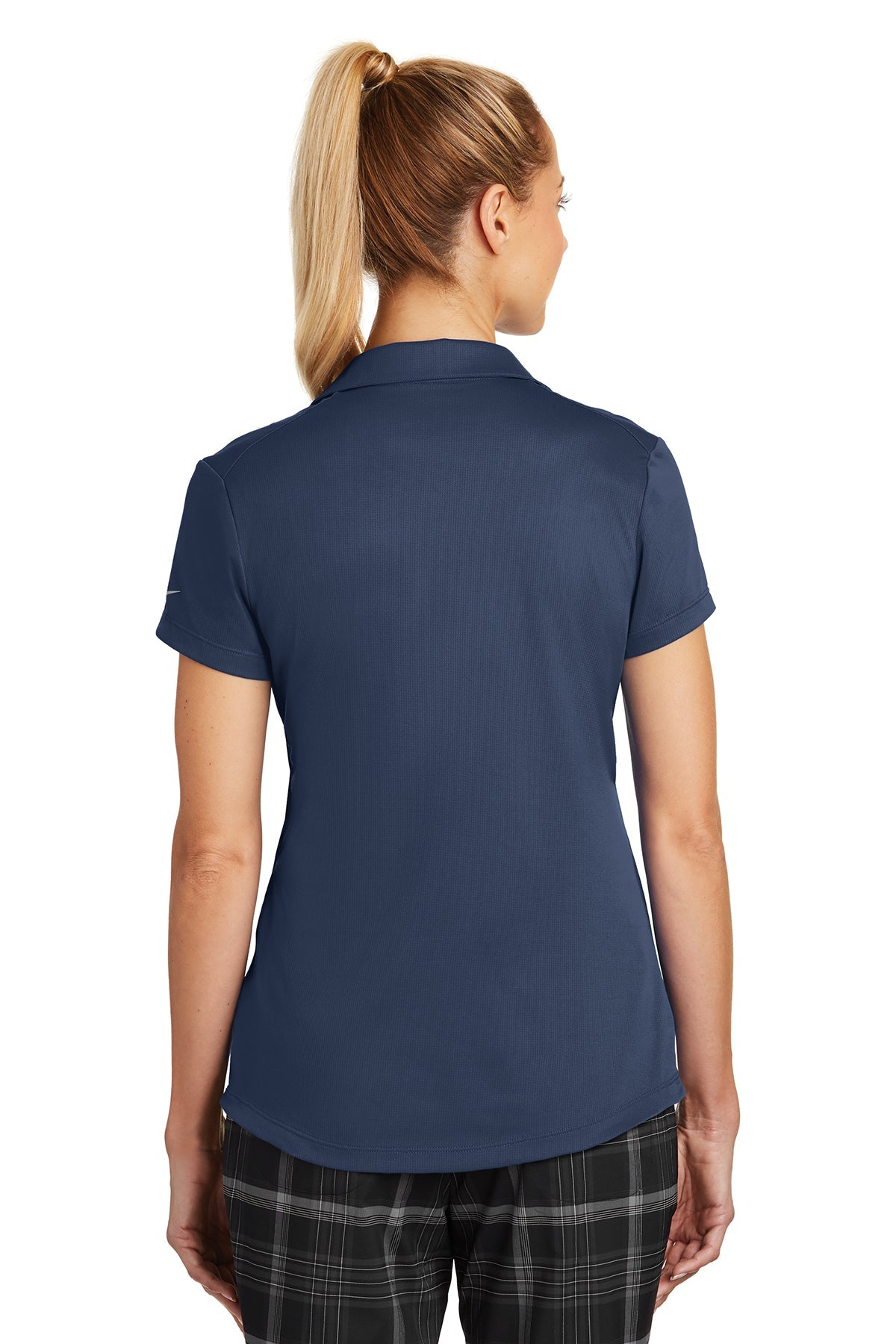 Nike Ladies Dri-FIT Legacy Customized Polos, Midnight Navy [Zura Bio]