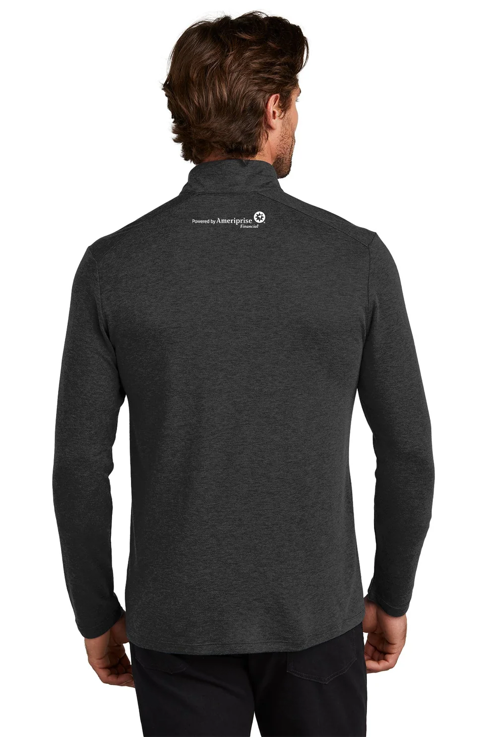 Custom OGIO Command Quarter Zip, Blacktop [CIO Wealth Strategies]