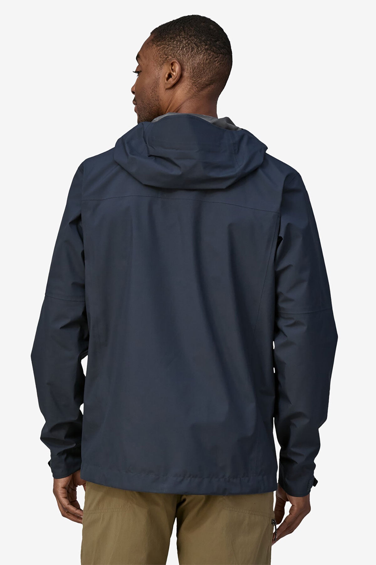 Branded Patagonia Boulder Fork Custom Rain Jackets Smolder Blue