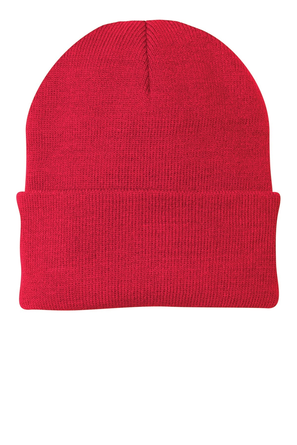 Port & Company Branded Knit Caps, Red [Sherpa LLC]
