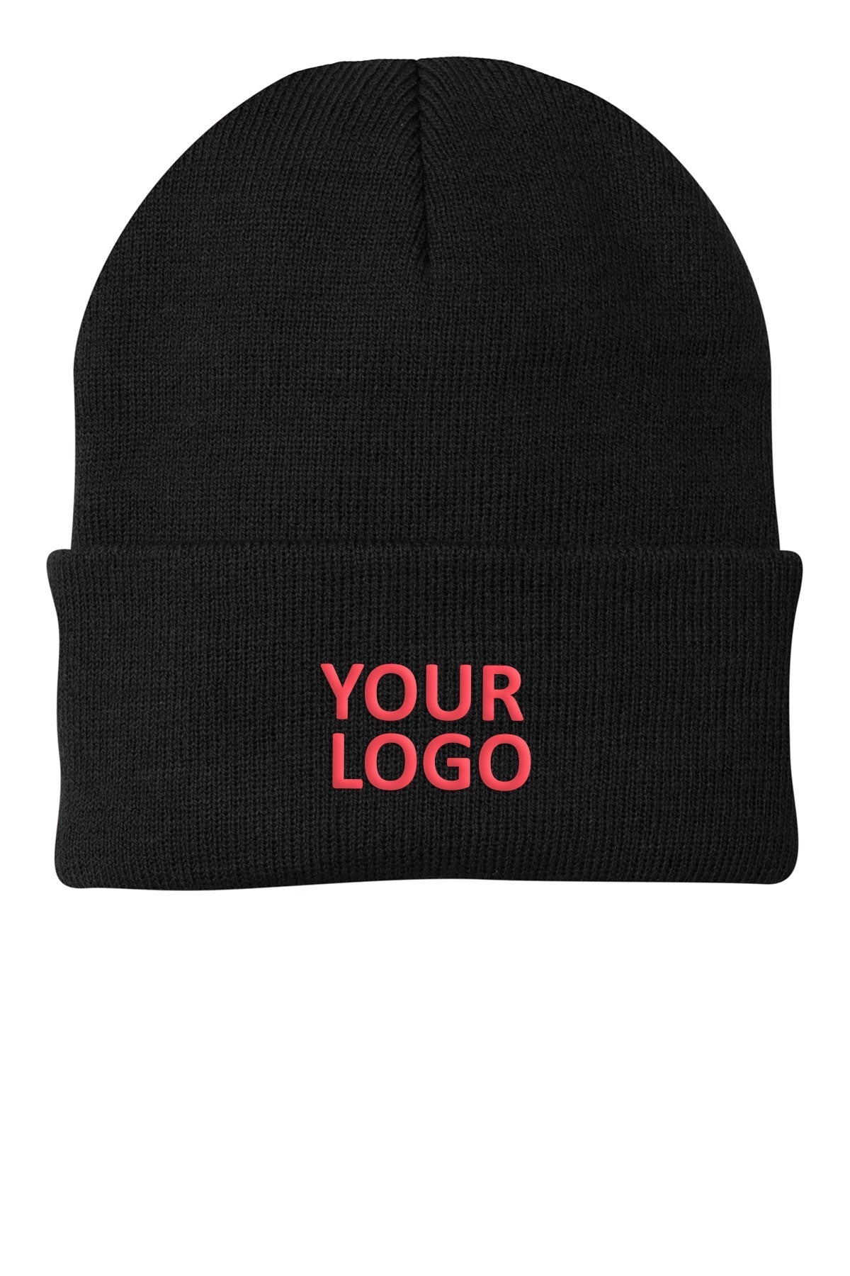 Port & Company Knit Cap, Black [Crouse Community Center, Inc.]