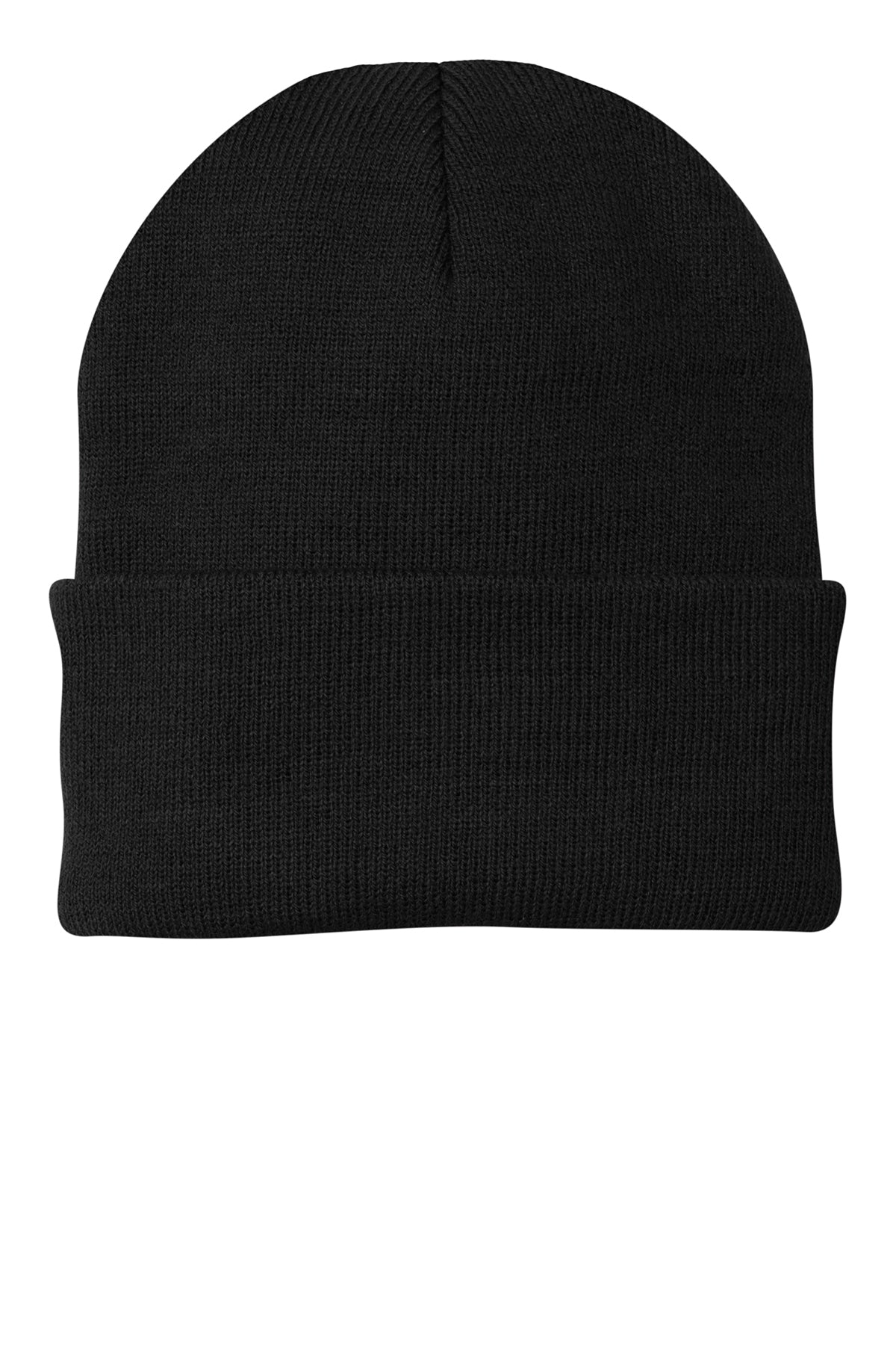 Port & Company Branded Knit Caps, Black [Crouse Community Center, Inc.]