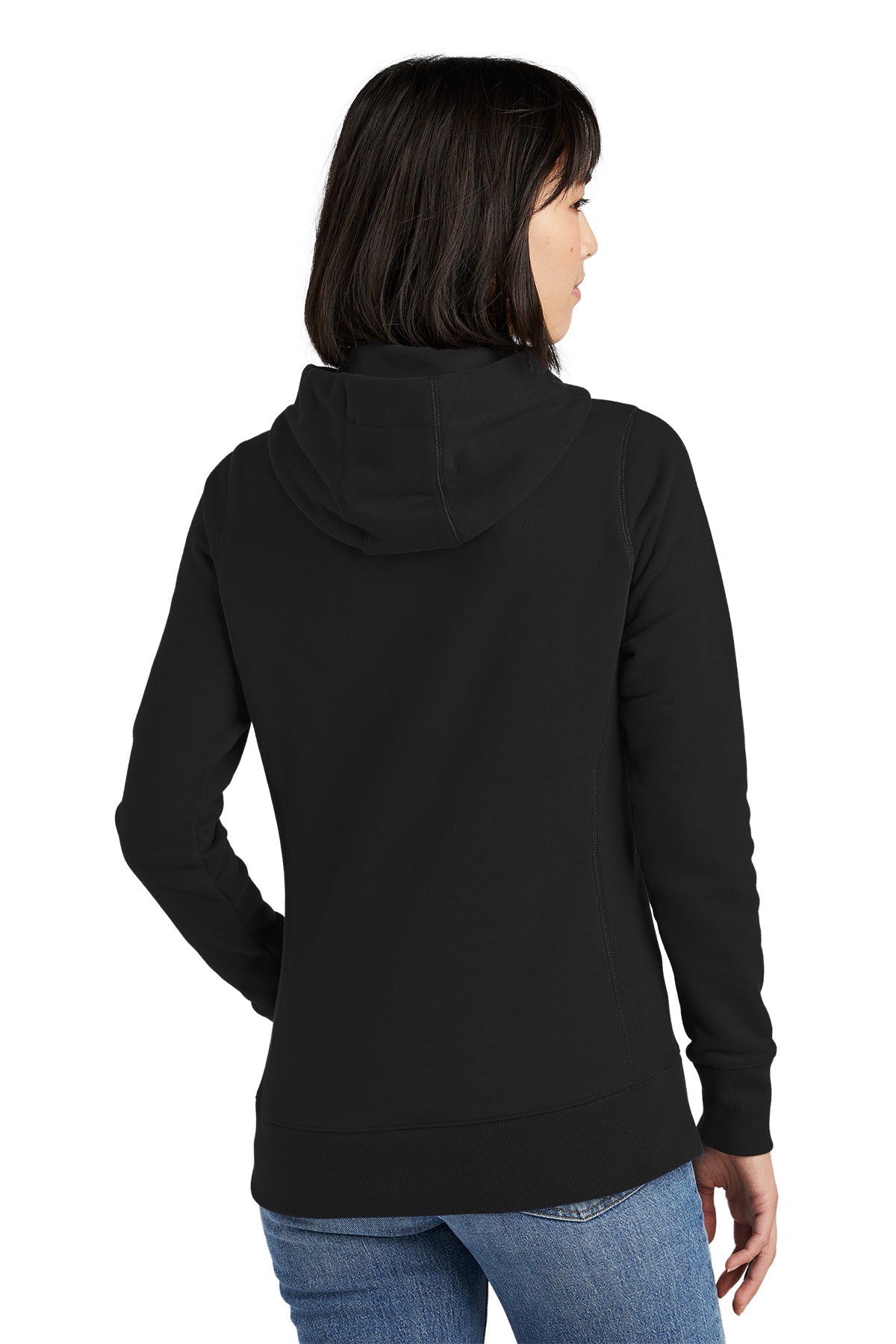 New Era Ladies French Terry Custom Hoodies, Black [Milford Mining Company Utah]