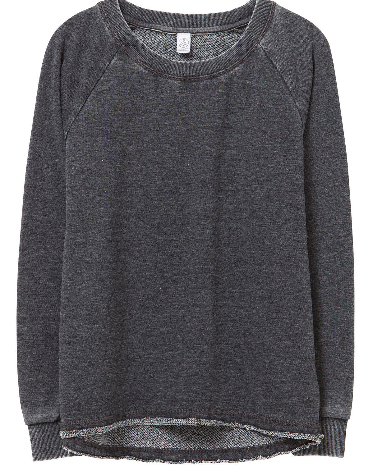 Alternative Ladies' Lazy Day Pullover, Washed Black