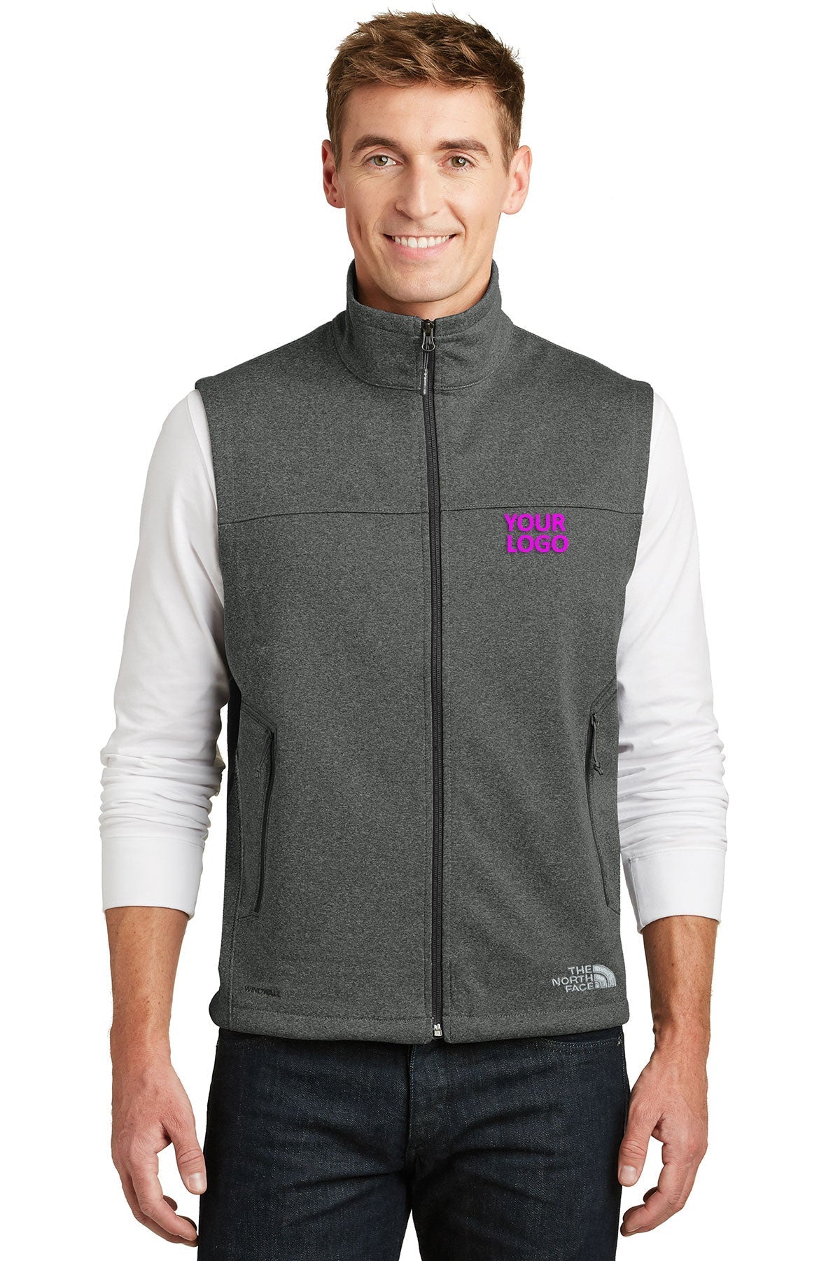 The North Face Ridgewall Soft Shell Vest TNF Dark Grey Heather [Horizontal Talent]