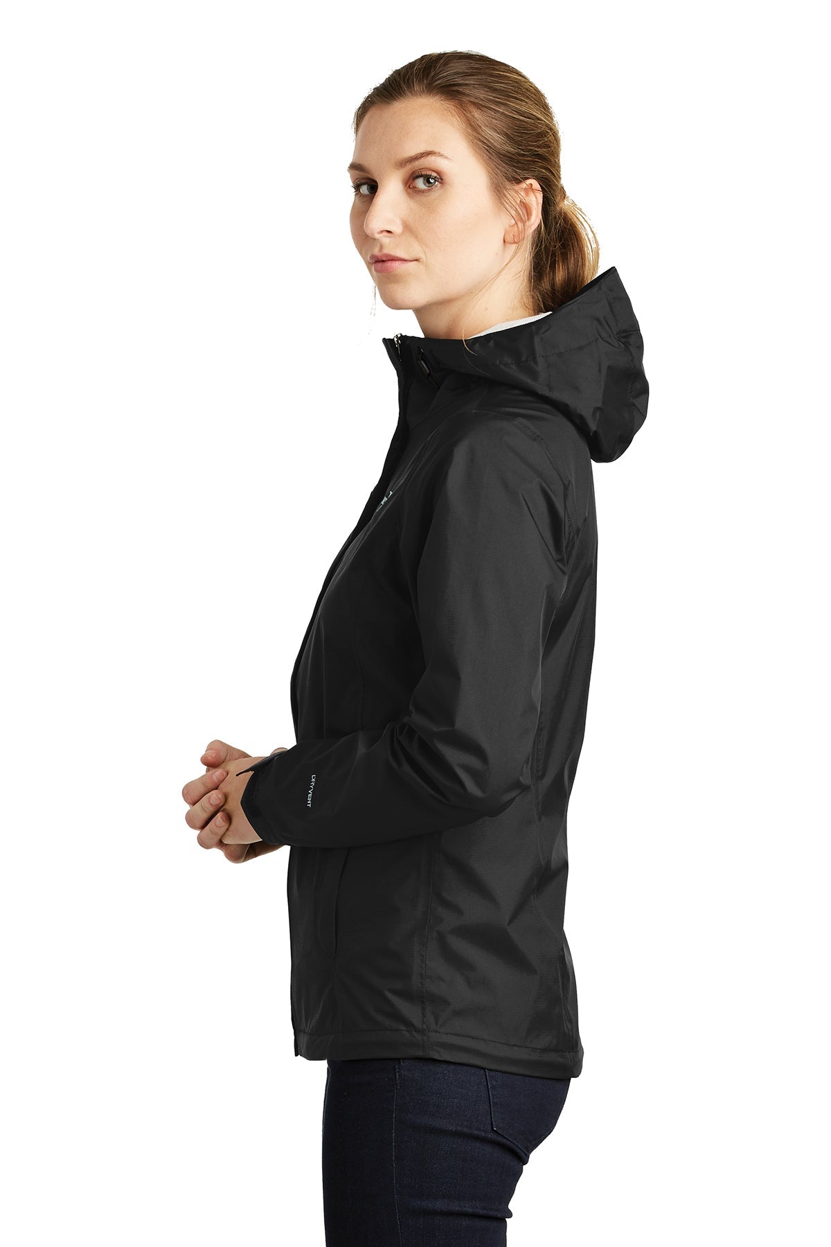 North Face Ladies DryVent Rain Jacket TNF Black [A Plus Learning Solutions]